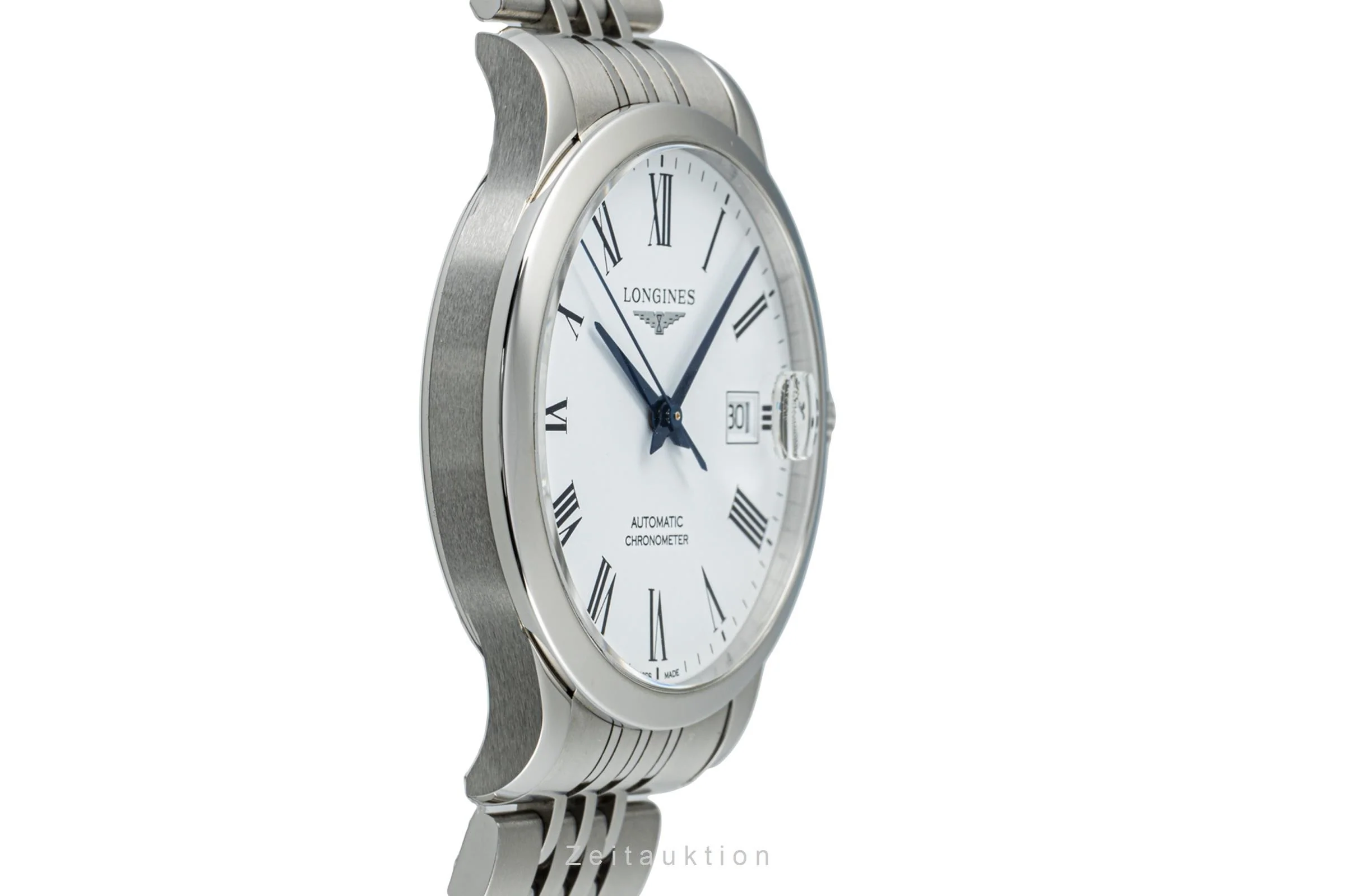 Longines Record steel automatic men's watch L2.820.4.11.6 LP: 2130EUR  [2204497] - Image 7