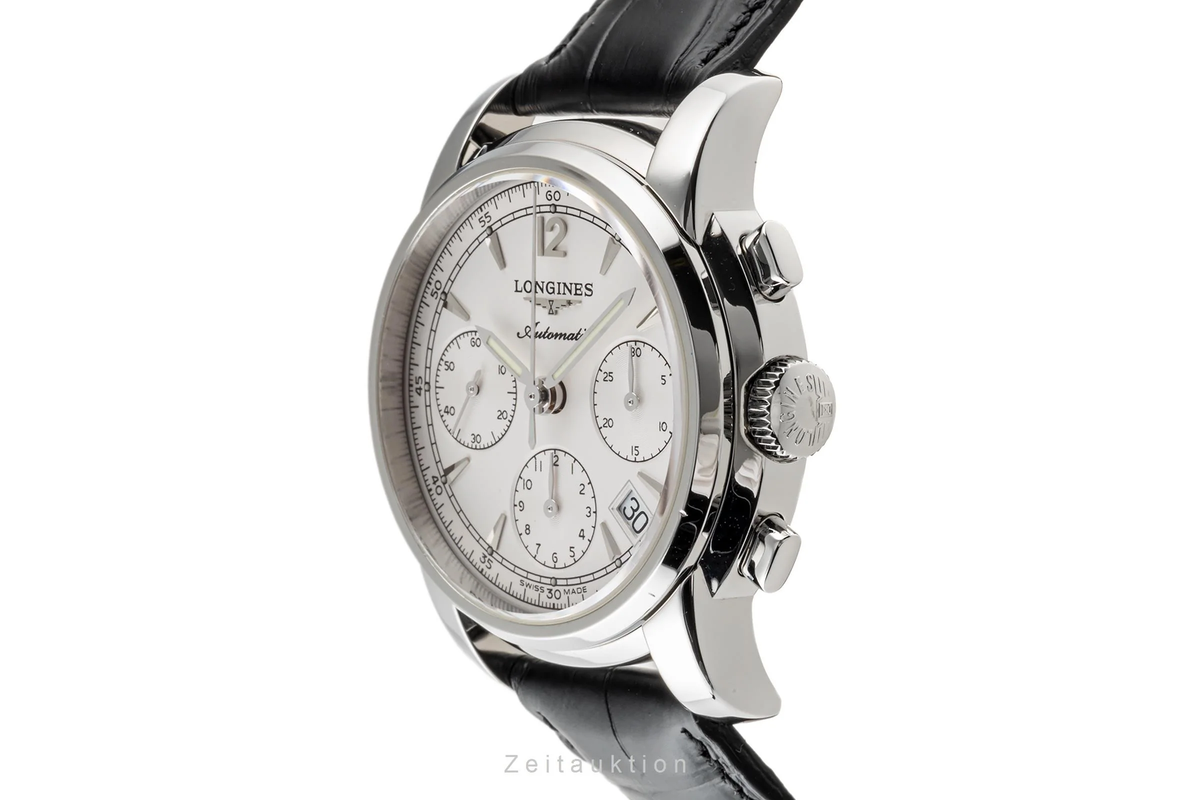 Longines Saint-Imier chronograph steel automatic men's watch L2.753.4  [2304438] - Image 7