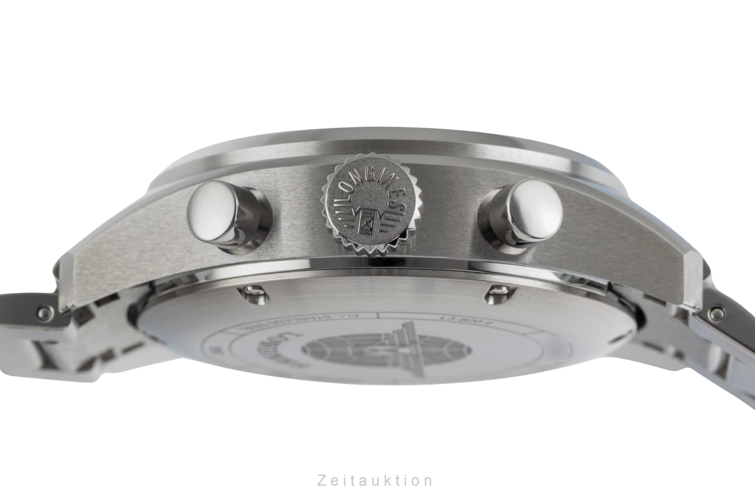 Longines Spirit chronograph steel automatic men's watch L3.820.4.53.6  [2503207] - Image 12
