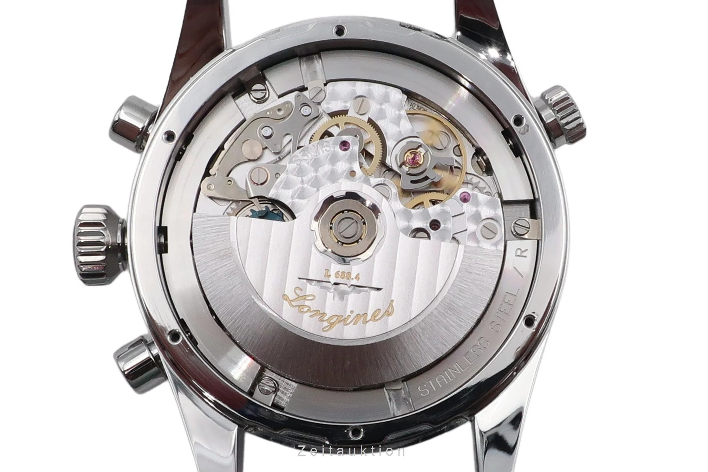Longines Spirit chronograph steel automatic men's watch L3.820.4.53.6  [2503207] - Image 14