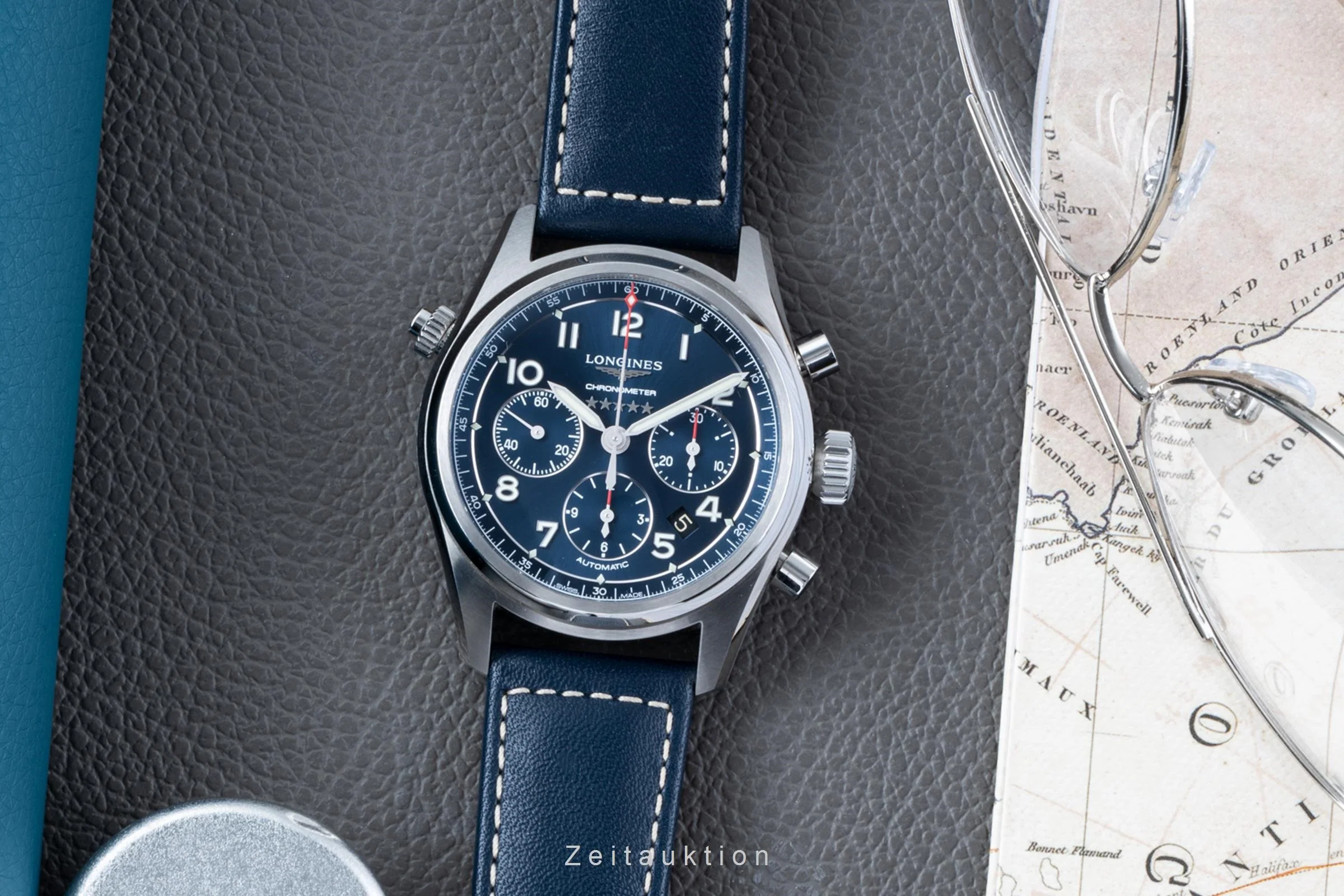 Longines Spirit chronograph steel automatic men's watch L3.820.4.93.0, L3.820.4 LP: 2900EUR  [2206242] - Image 3