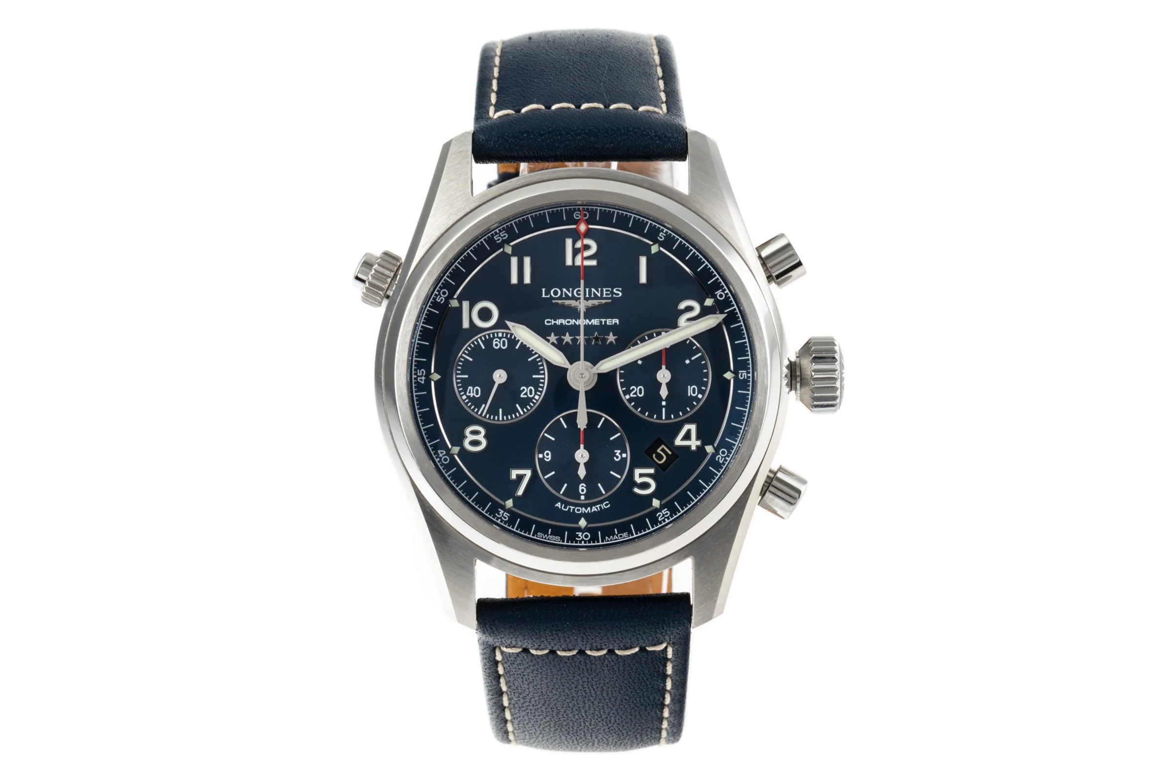 Longines Spirit chronograph steel automatic men's watch L3.820.4.93.0, L3.820.4 LP: 2900EUR  [2206242] - Image 4