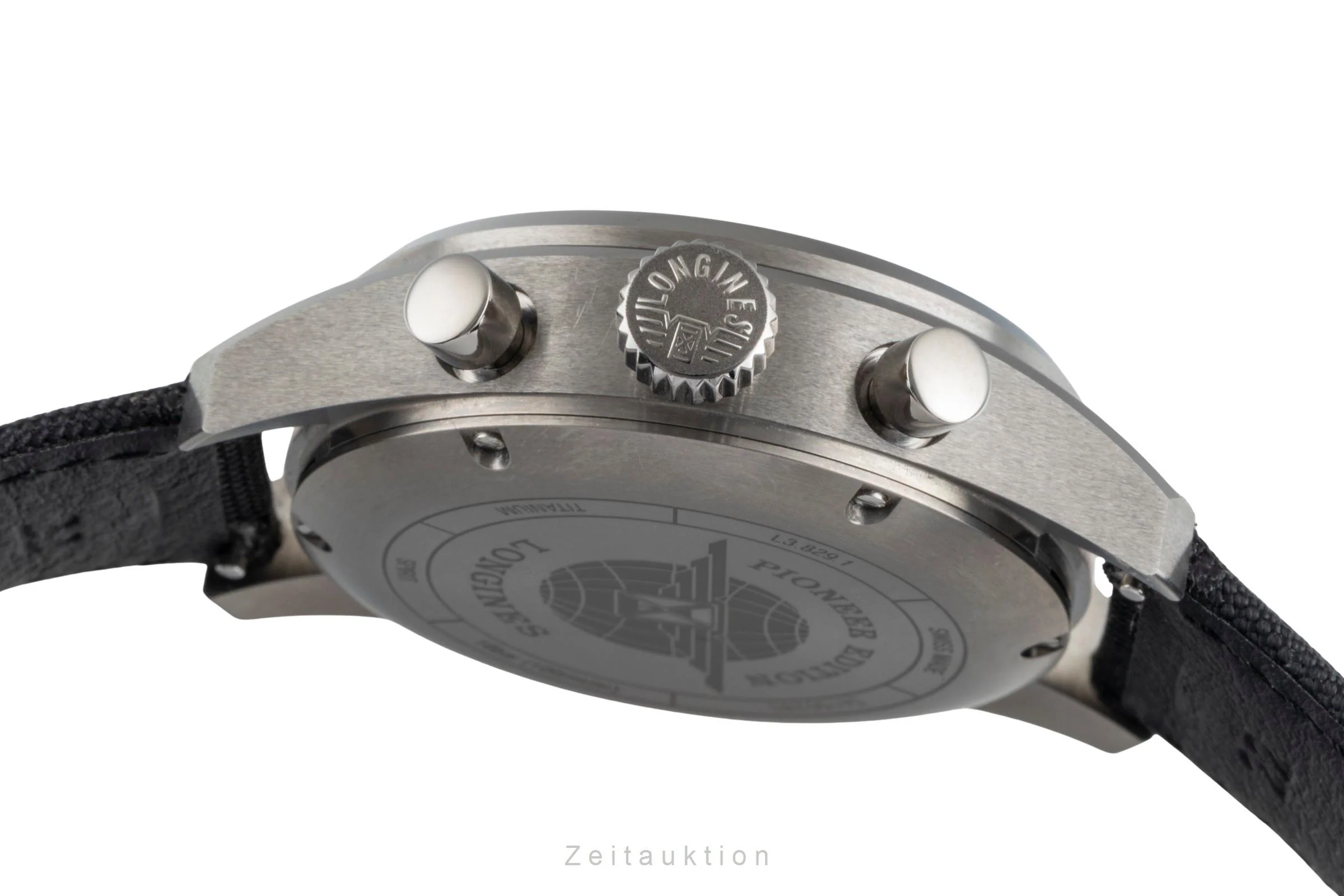 Longines Spirit chronograph titanium automatic men's watch L3.829.1.53.2  [2600005] - Image 13