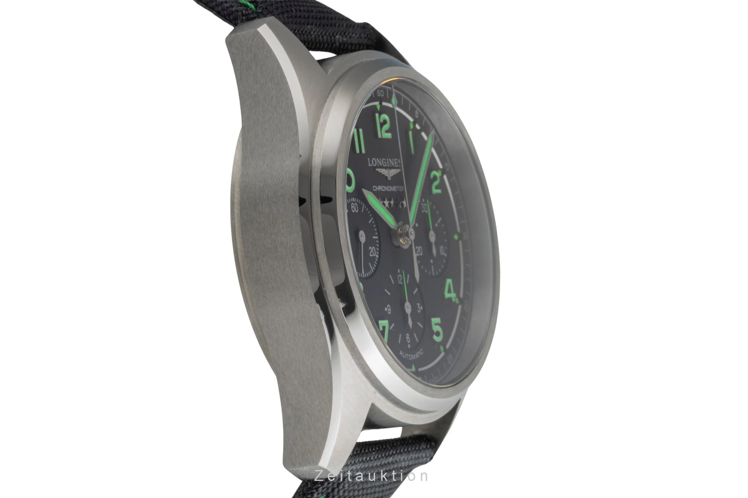 Longines Spirit chronograph titanium automatic men's watch L3.829.1.53.2  [2600005] - Image 8