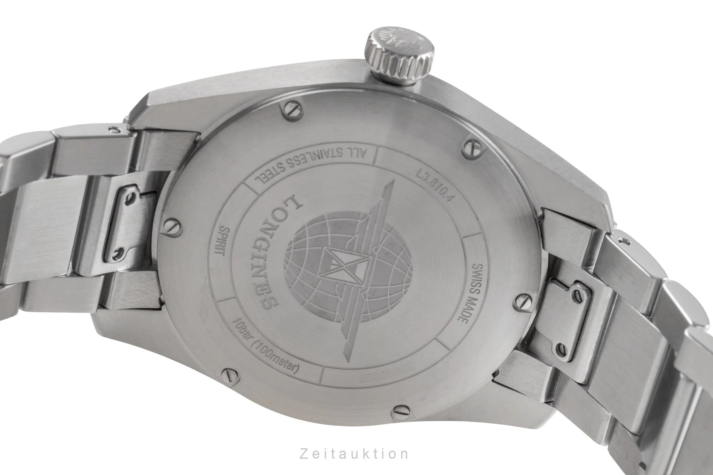 Longines Spirit steel automatic men's watch L3.810.4.73.9  [2504201] - Image 11