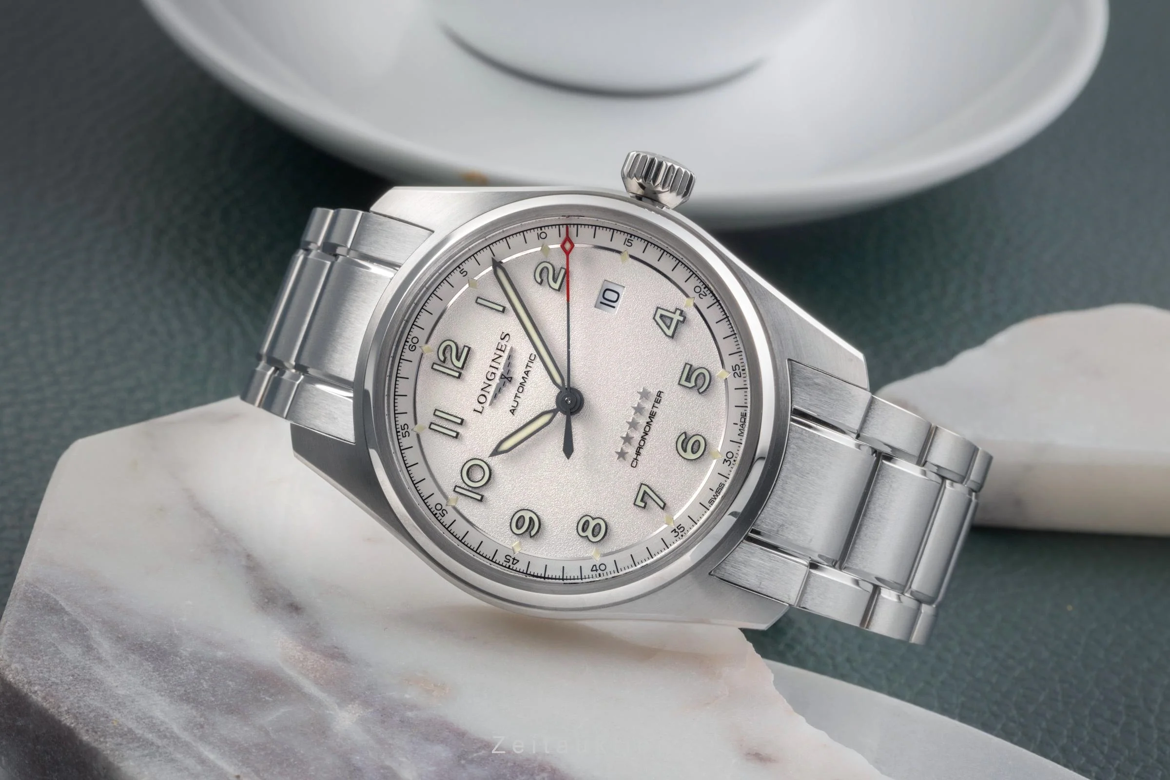 Longines Spirit steel automatic men's watch L3.810.4.73.9  [2504201] - Image 3