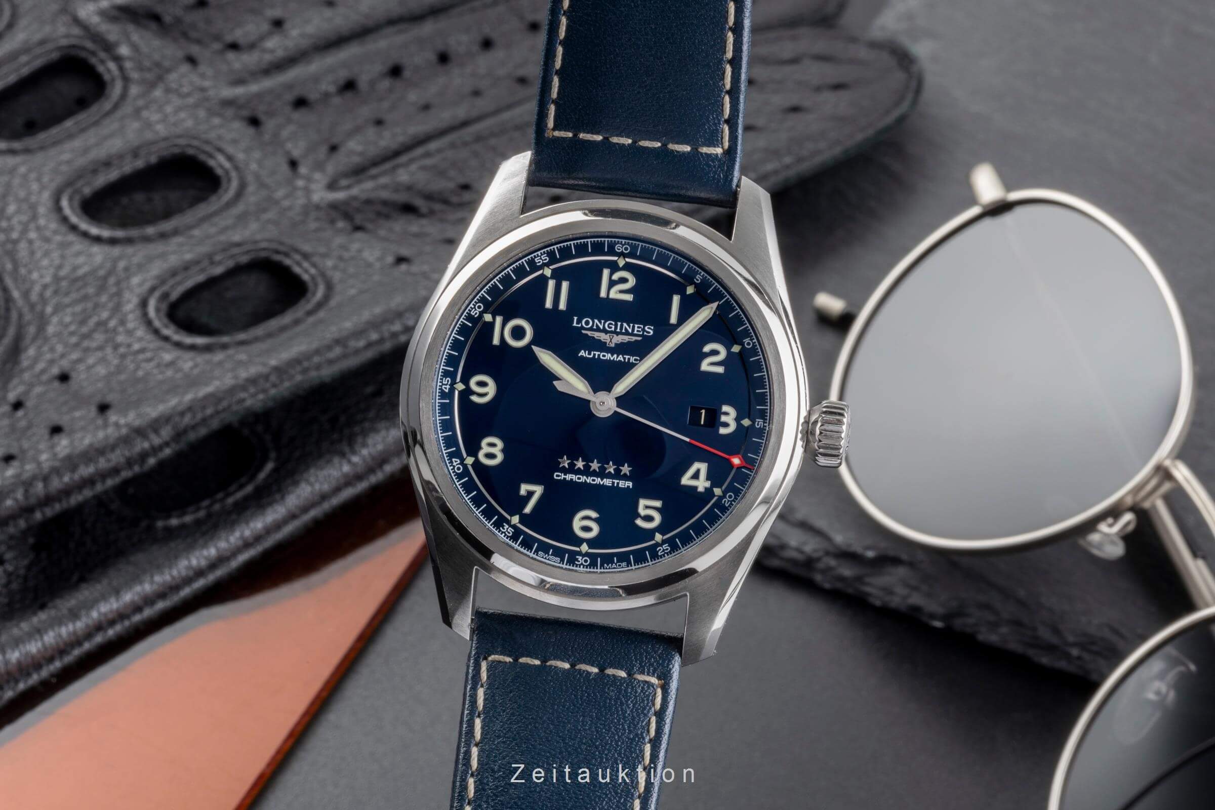 Longines Spirit steel automatic men's watch L3.811.4.93.0  [2502244] - Image 2