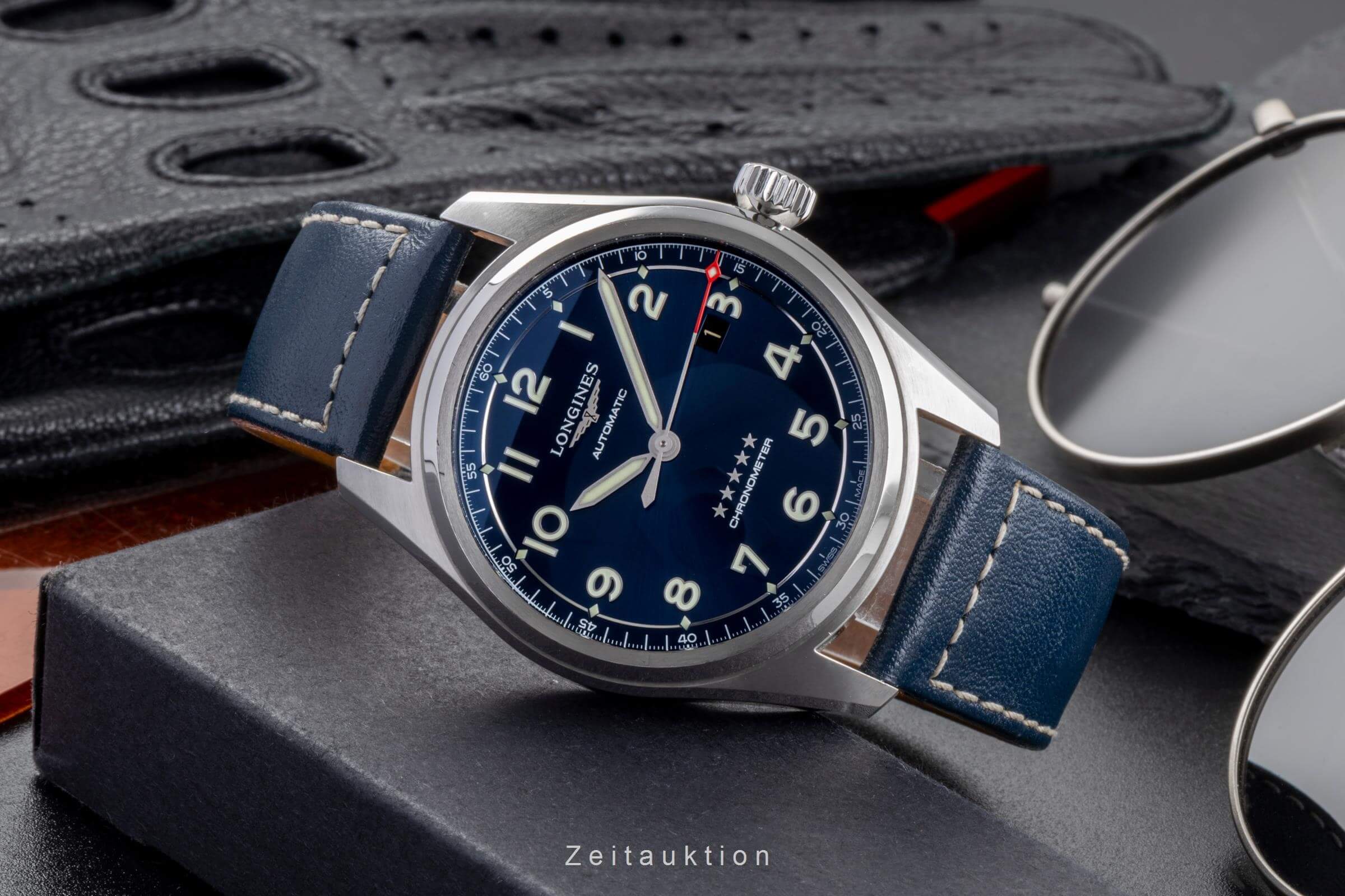 Longines Spirit steel automatic men's watch L3.811.4.93.0  [2502244] - Image 3