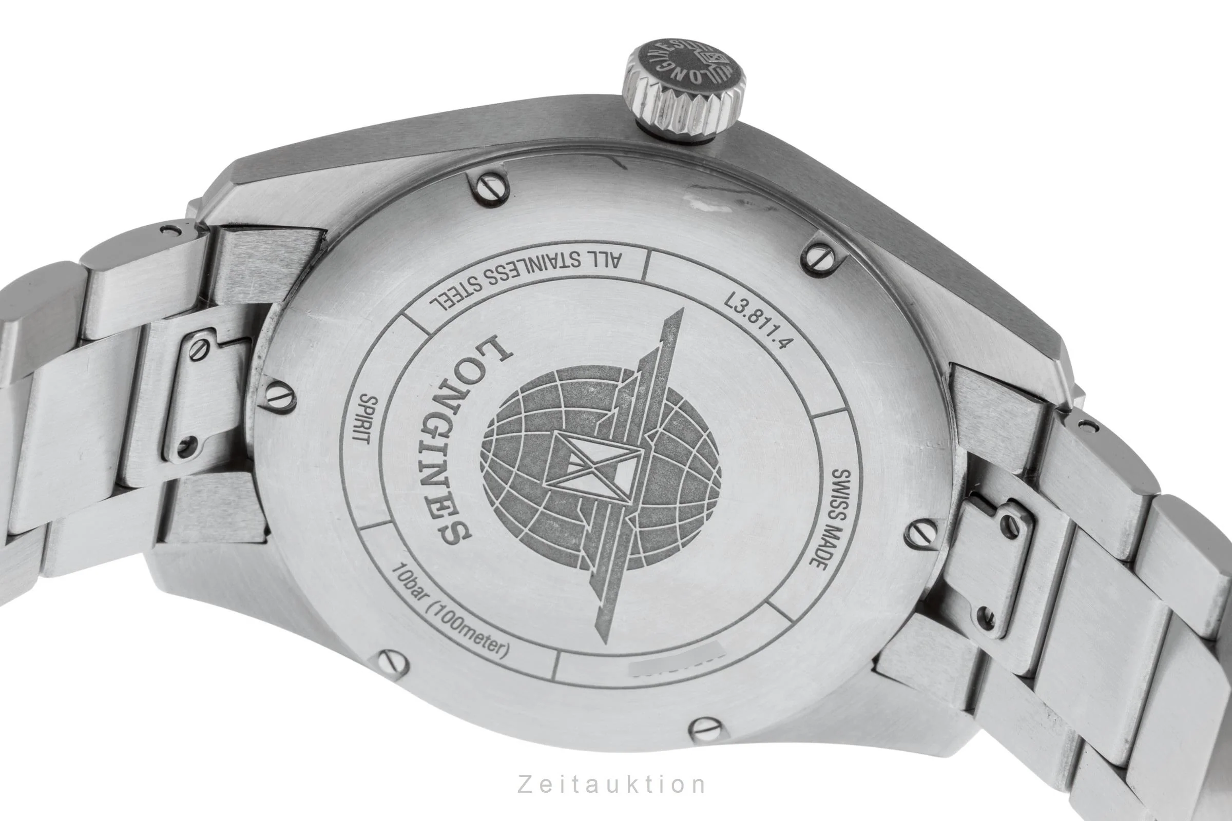 Longines Spirit steel automatic men's watch L3.811.4939  [2502739] - Image 11