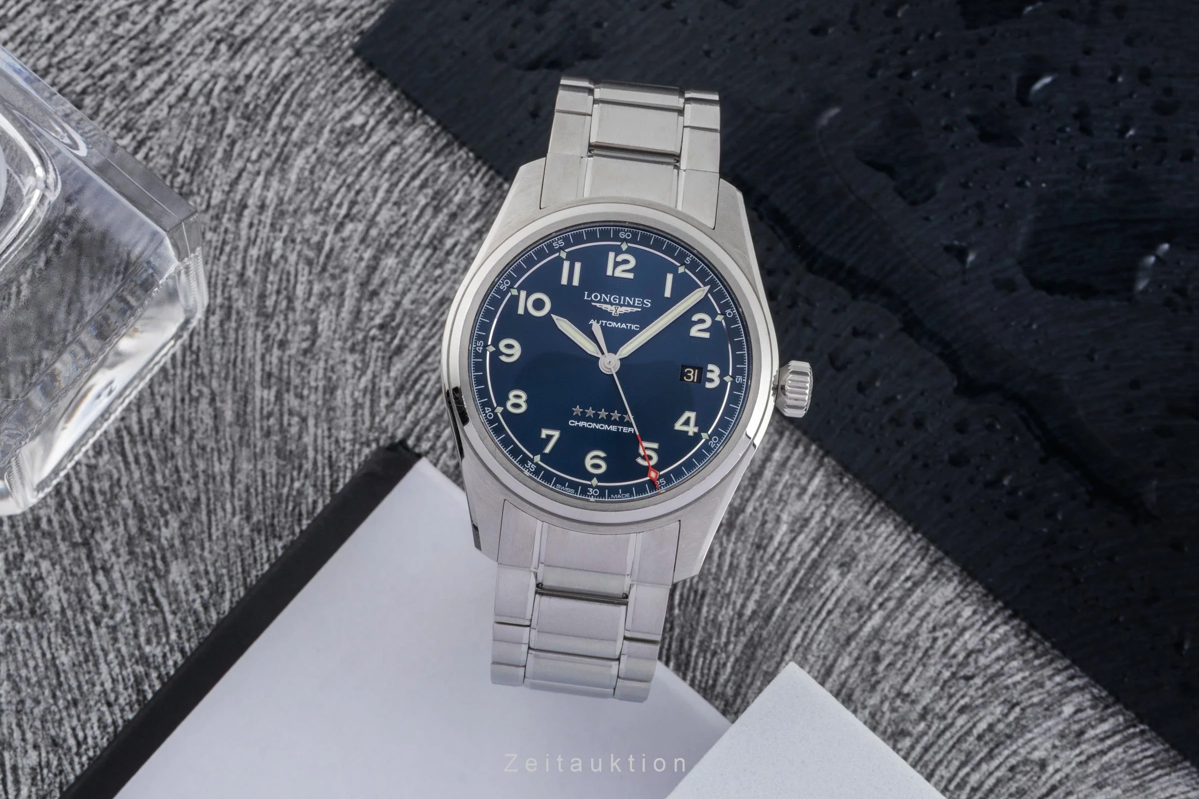 Longines Spirit steel automatic men's watch L3.811.4939  [2502739] - Image 4