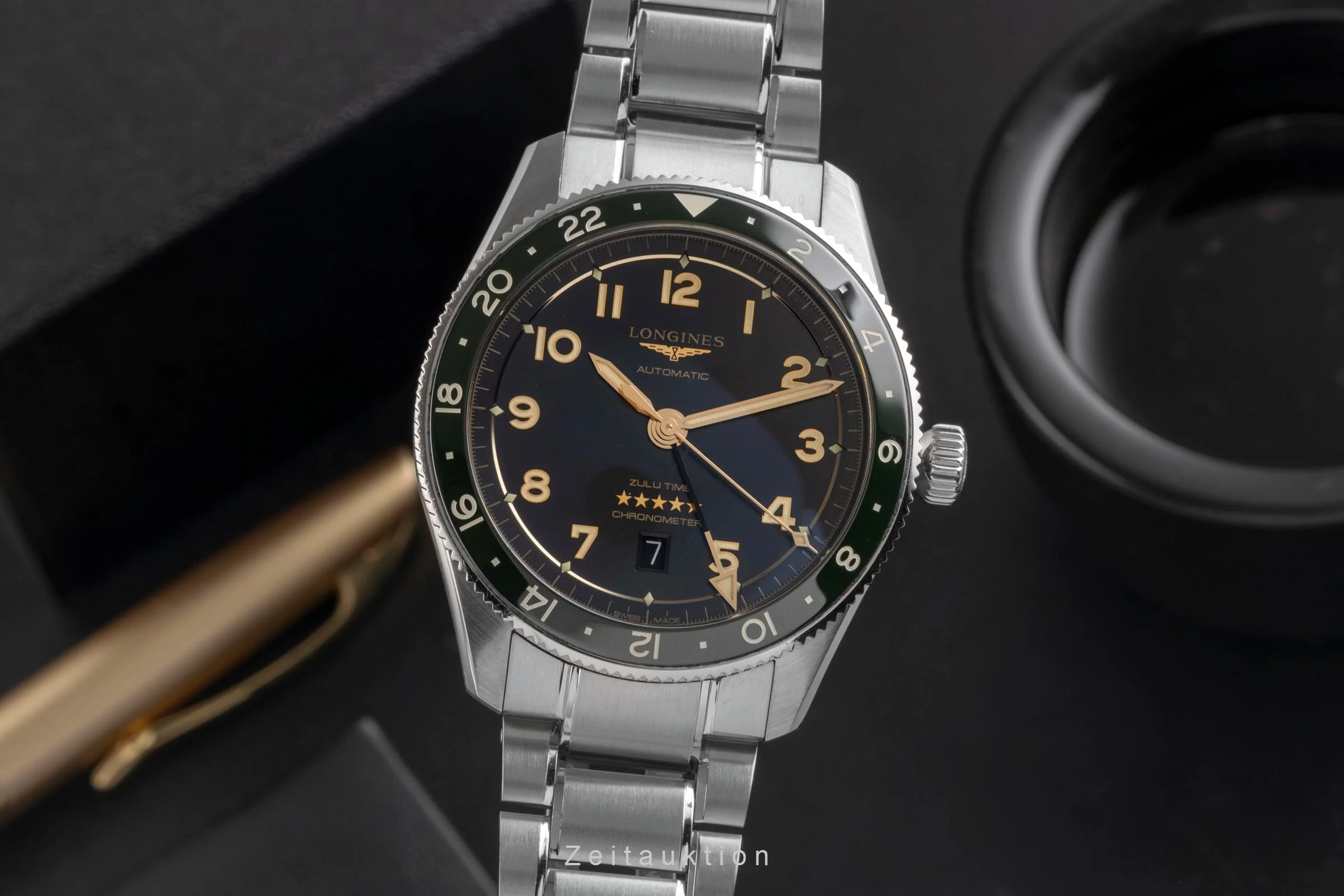Longines Spirit steel automatic men's watch L3.812.4.63.6 LP: 3450EUR  [2504263] - Image 2