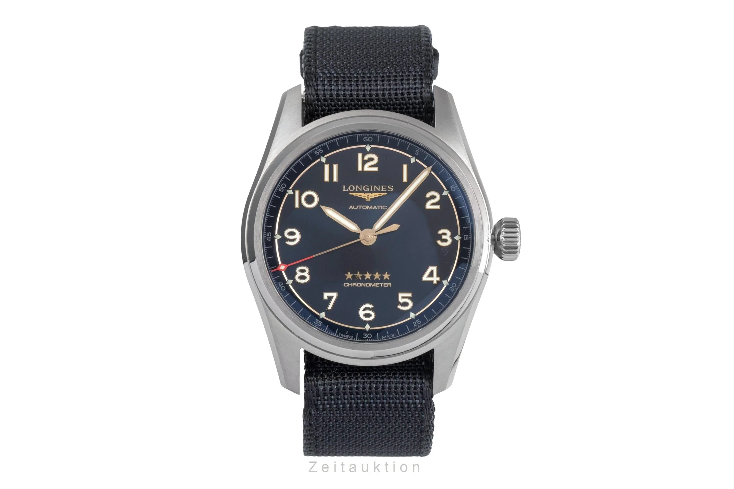 Longines Spirit titanium automatic men's watch L3.810.1.53.2 LP: 3400EUR  [2503407] - Image 5