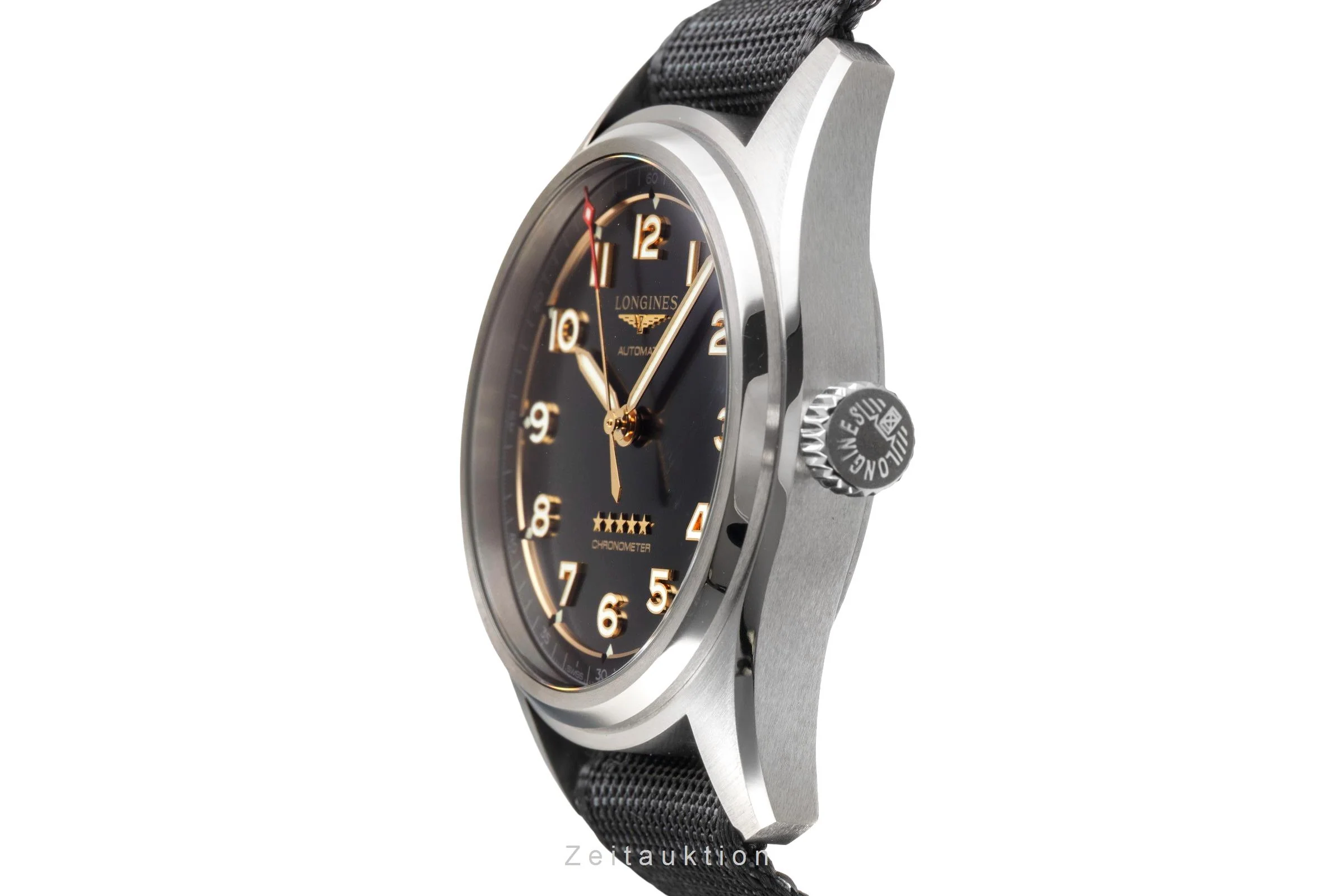 Longines Spirit titanium automatic men's watch L3.810.1.53.2 LP: 3400EUR  [2503407] - Image 7