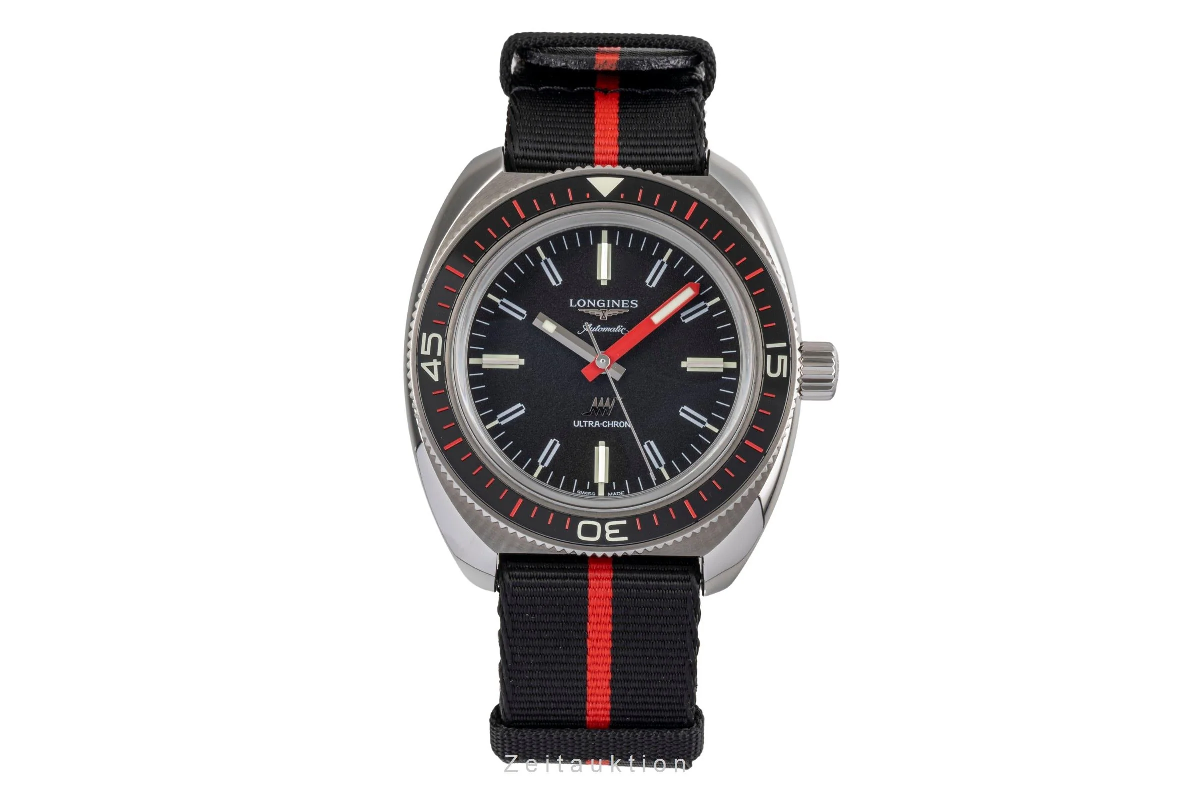 Longines Ultra Chron steel automatic men's watch L2.836.4.52.9 LP: 4000EUR  [2503271] - Image 5
