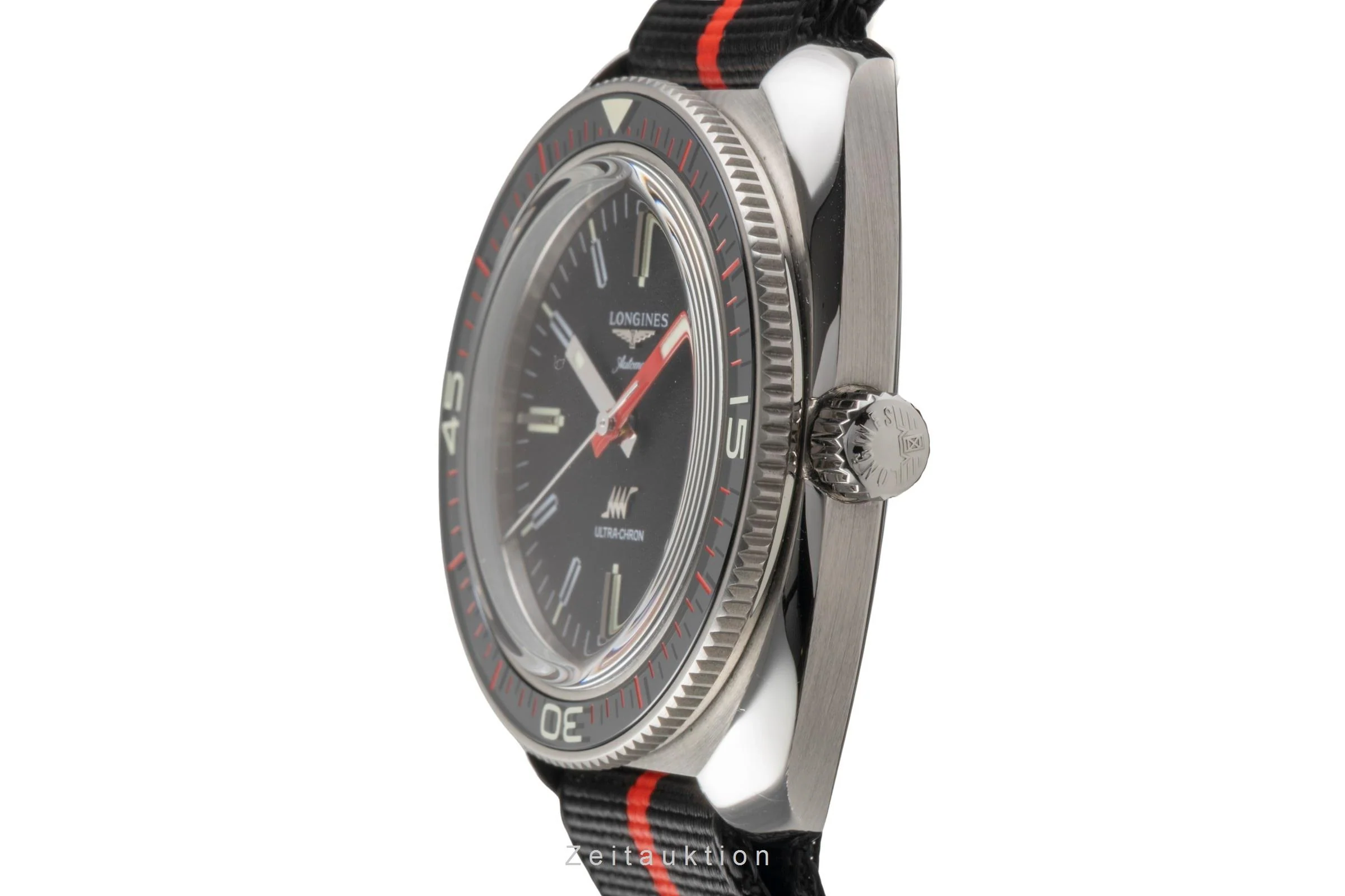 Longines Ultra Chron steel automatic men's watch L2.836.4.52.9 LP: 4000EUR  [2503271] - Image 7