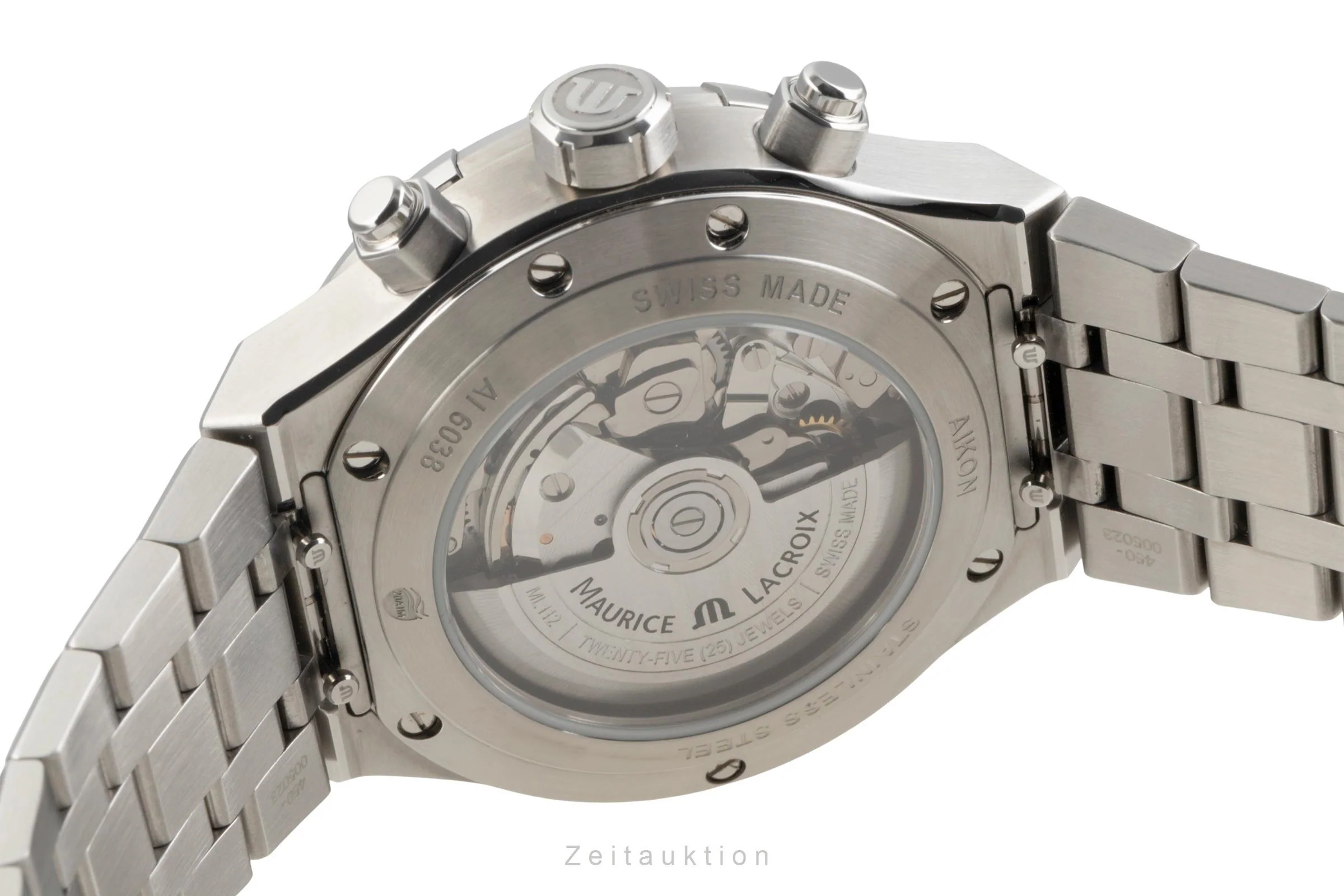 Maurice Lacroix Aikon chronograph steel automatic men's watch A16038-5502-430-1  [2504839] - Image 11