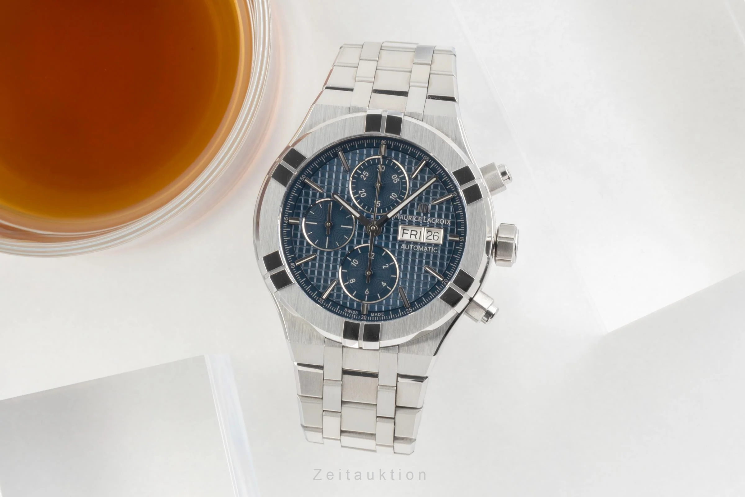 Maurice Lacroix Aikon chronograph steel automatic men's watch A16038-5502-430-1  [2504839] - Image 4