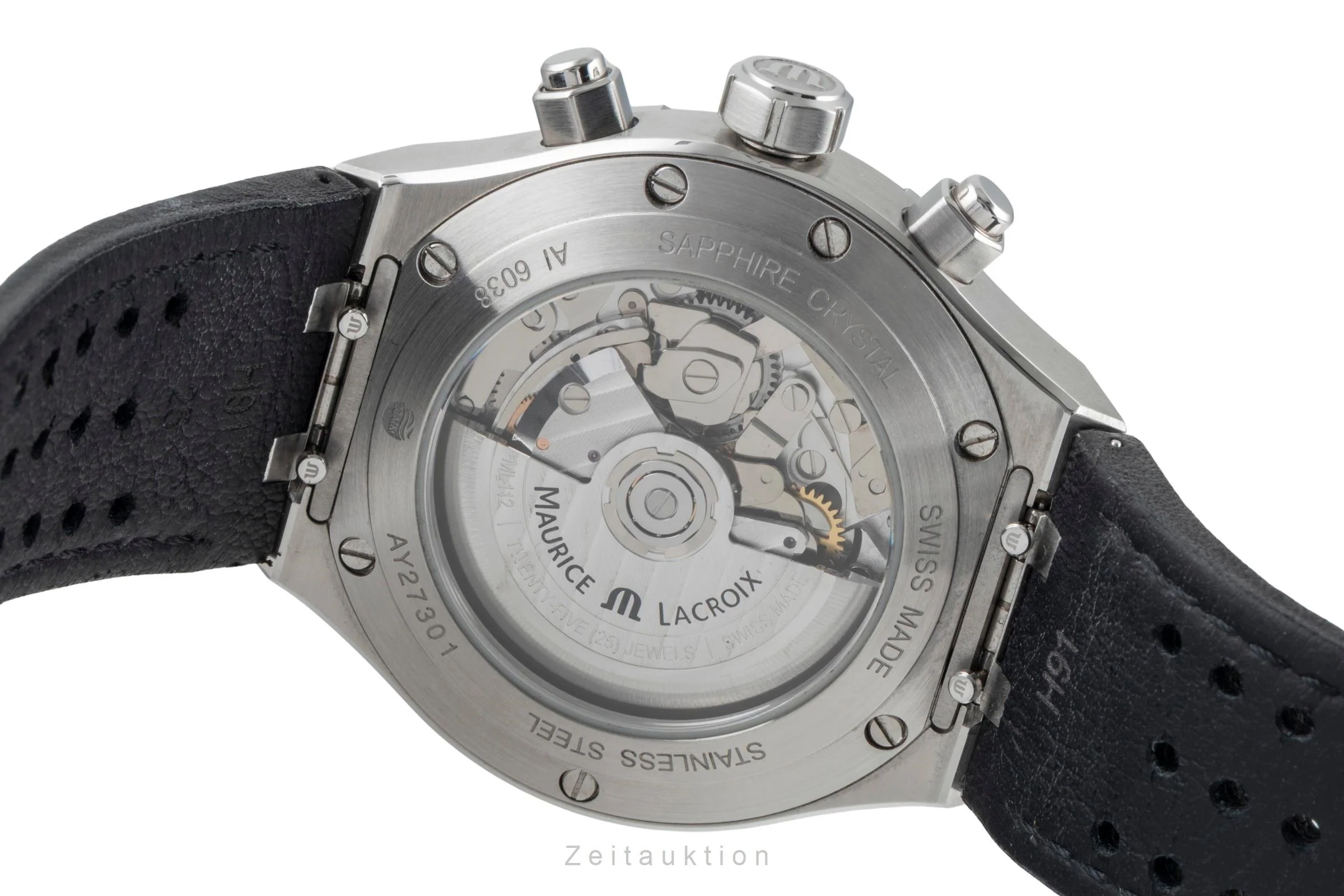 Maurice Lacroix Aikon chronograph steel automatic men's watch AI6038-SS001-130	  [2507024] - Image 11