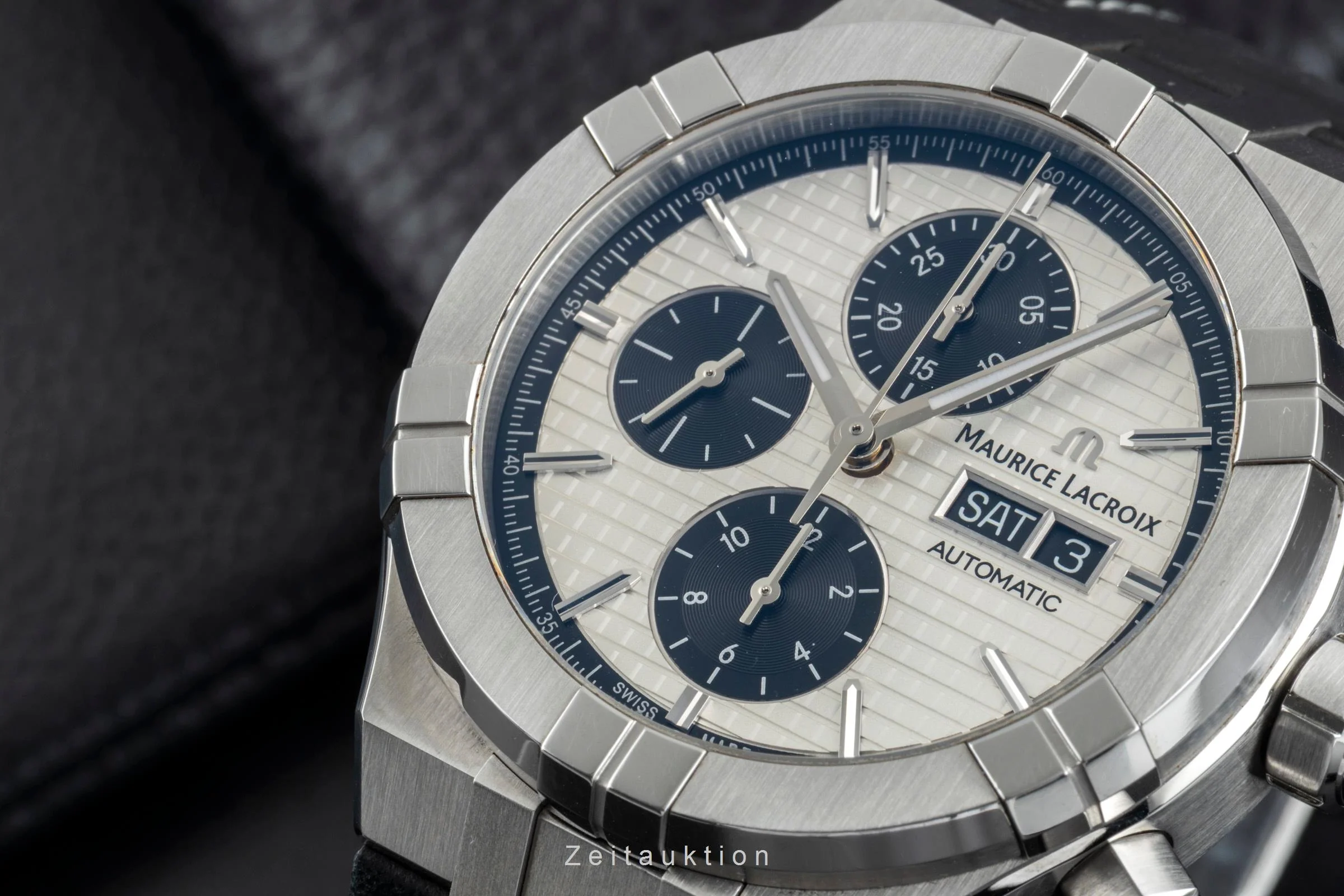 Maurice Lacroix Aikon chronograph steel automatic men's watch AI6038-SS001-130	  [2507024] - Image 13
