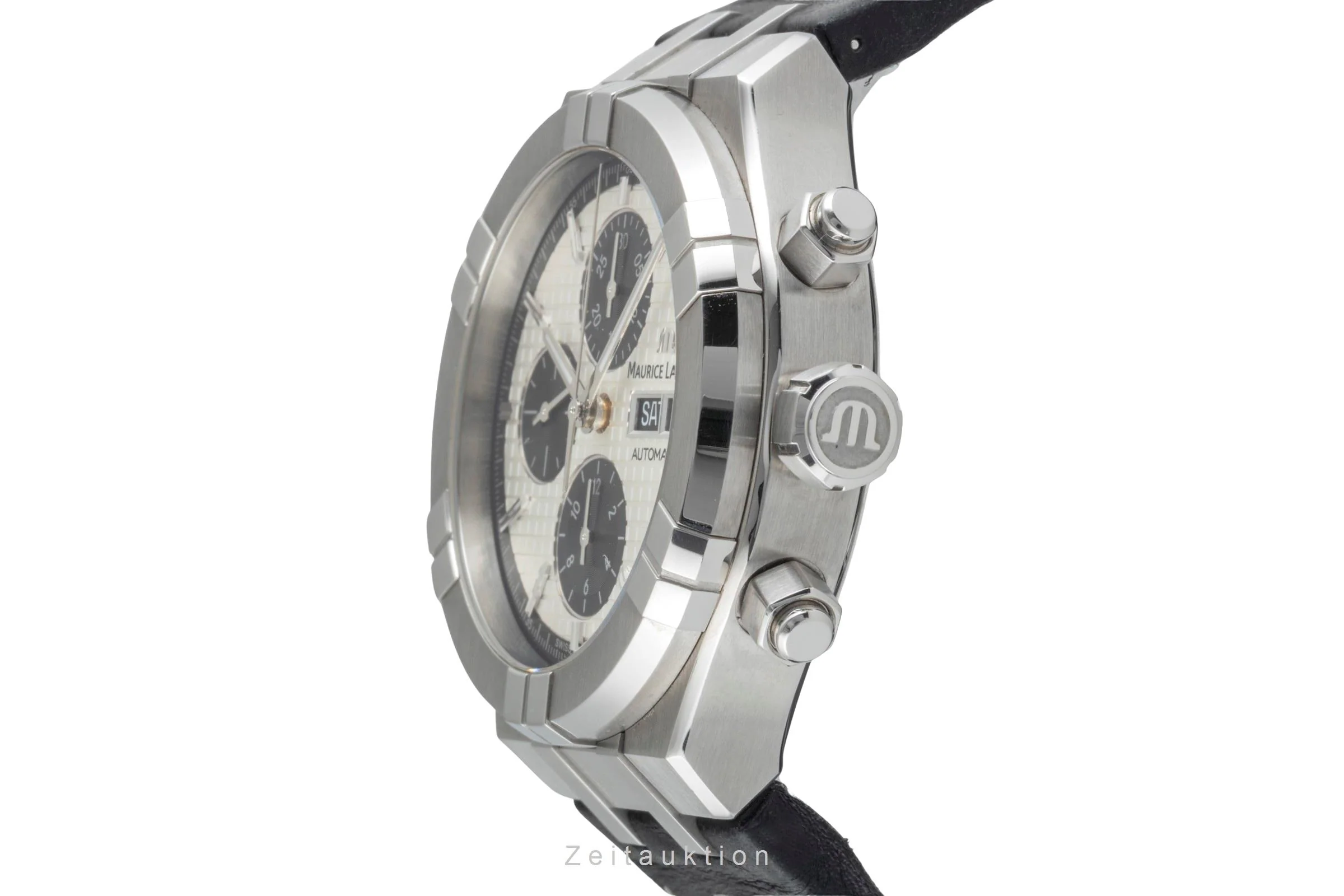 Maurice Lacroix Aikon chronograph steel automatic men's watch AI6038-SS001-130	  [2507024] - Image 7