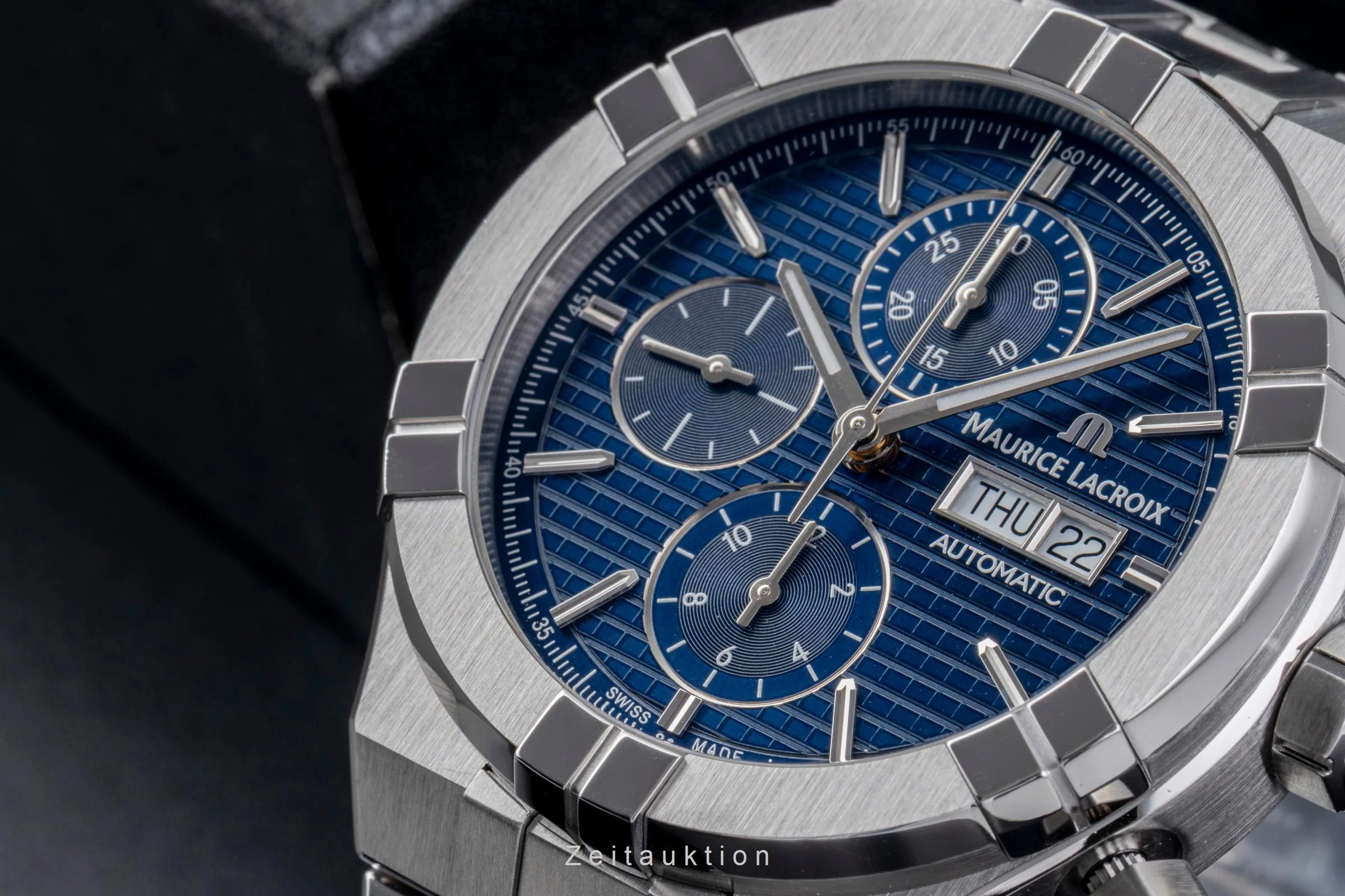 Maurice Lacroix Aikon chronograph steel automatic men's watch AI6038-SS002-4301 LP: 3400EUR  [2505256] - Image 15