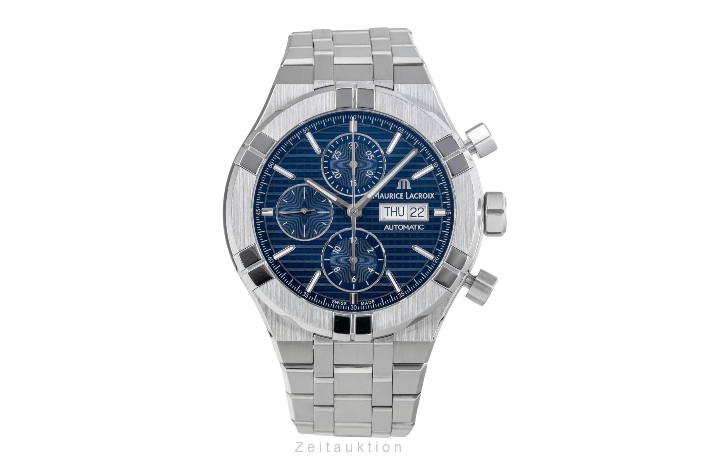 Maurice Lacroix Aikon chronograph steel automatic men's watch AI6038-SS002-4301 LP: 3400EUR  [2505256] - Image 5
