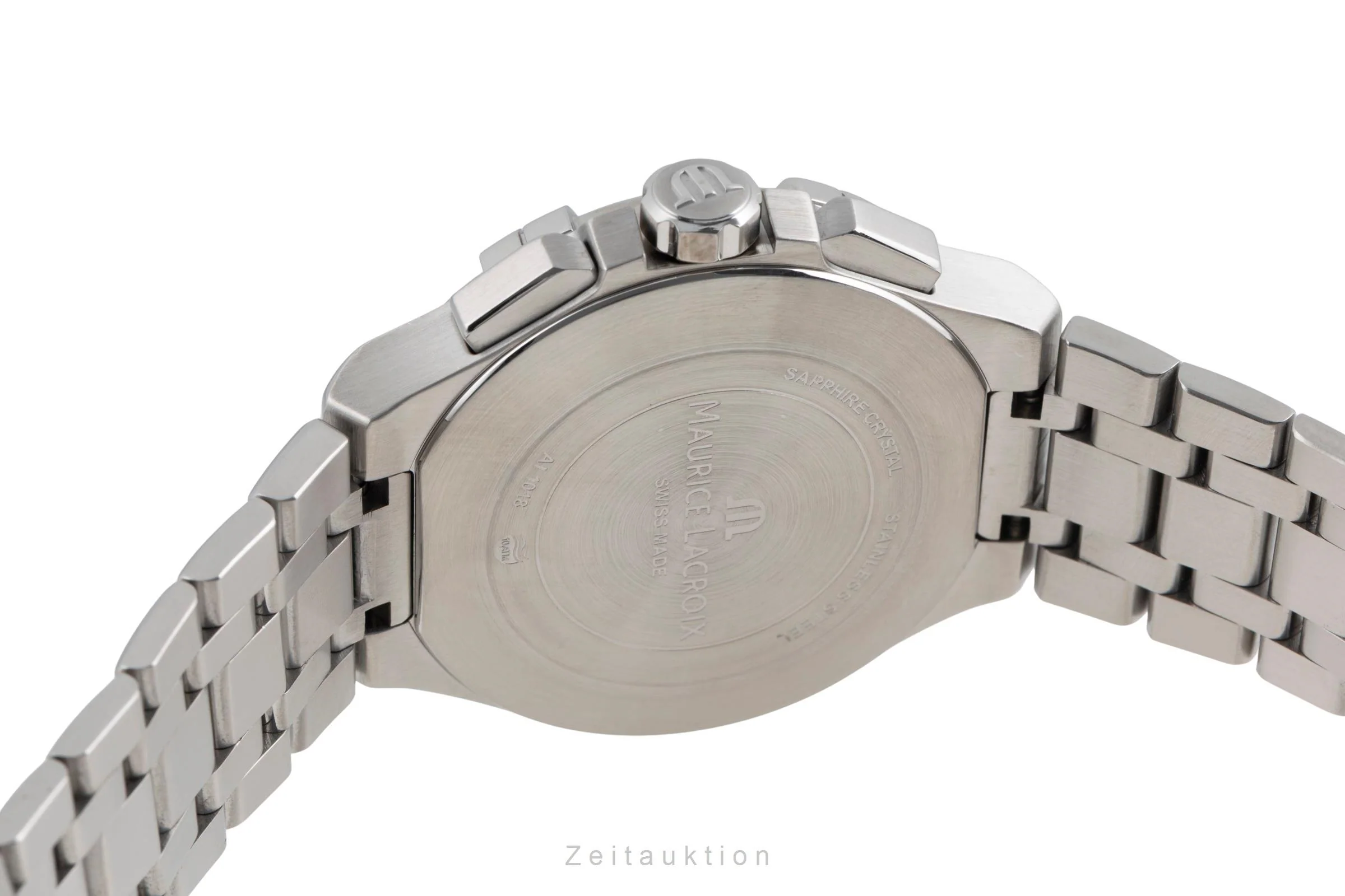 Maurice Lacroix Aikon chronograph steel quartz men's watch AI 1018-SS002-330-1  [2600841] - Image 12