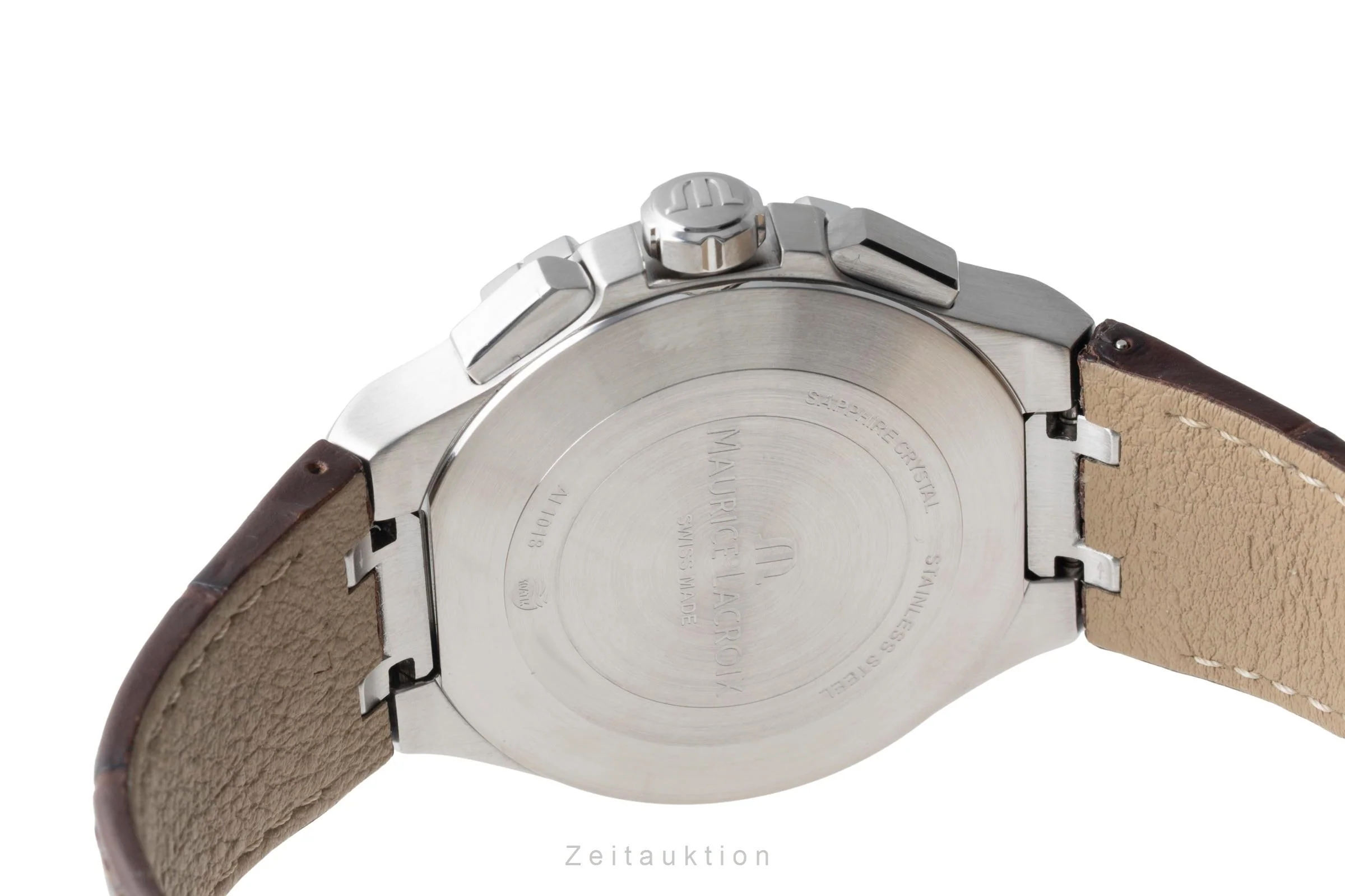 Maurice Lacroix Aikon chronograph steel quartz men's watch AI1018-SS001-1301  [2600919] - Image 12