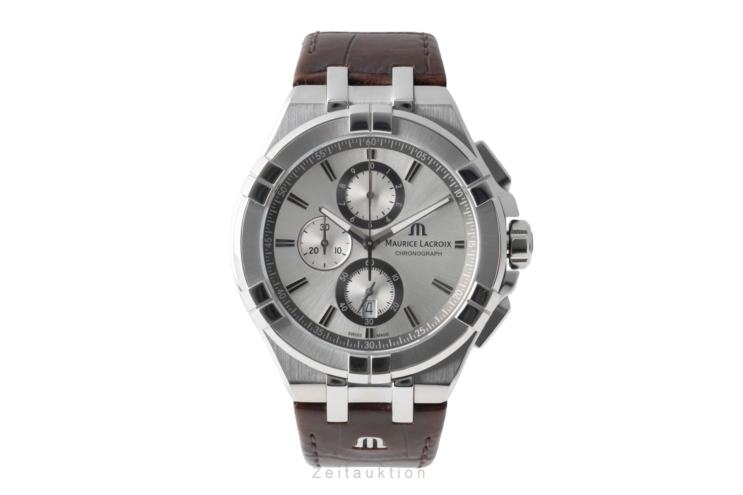 Maurice Lacroix Aikon chronograph steel quartz men's watch AI1018-SS001-1301  [2600919] - Image 5