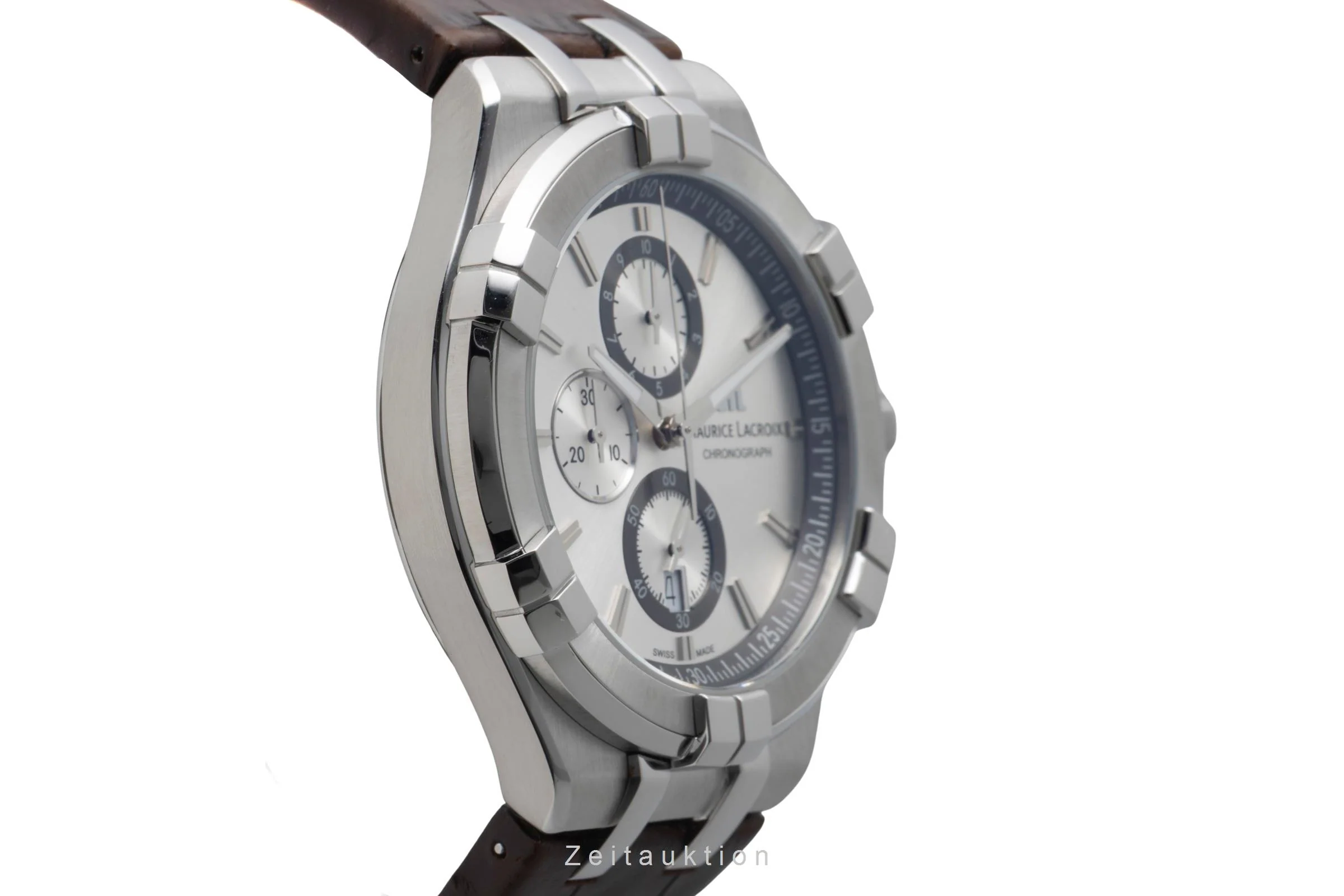 Maurice Lacroix Aikon chronograph steel quartz men's watch AI1018-SS001-1301  [2600919] - Image 8