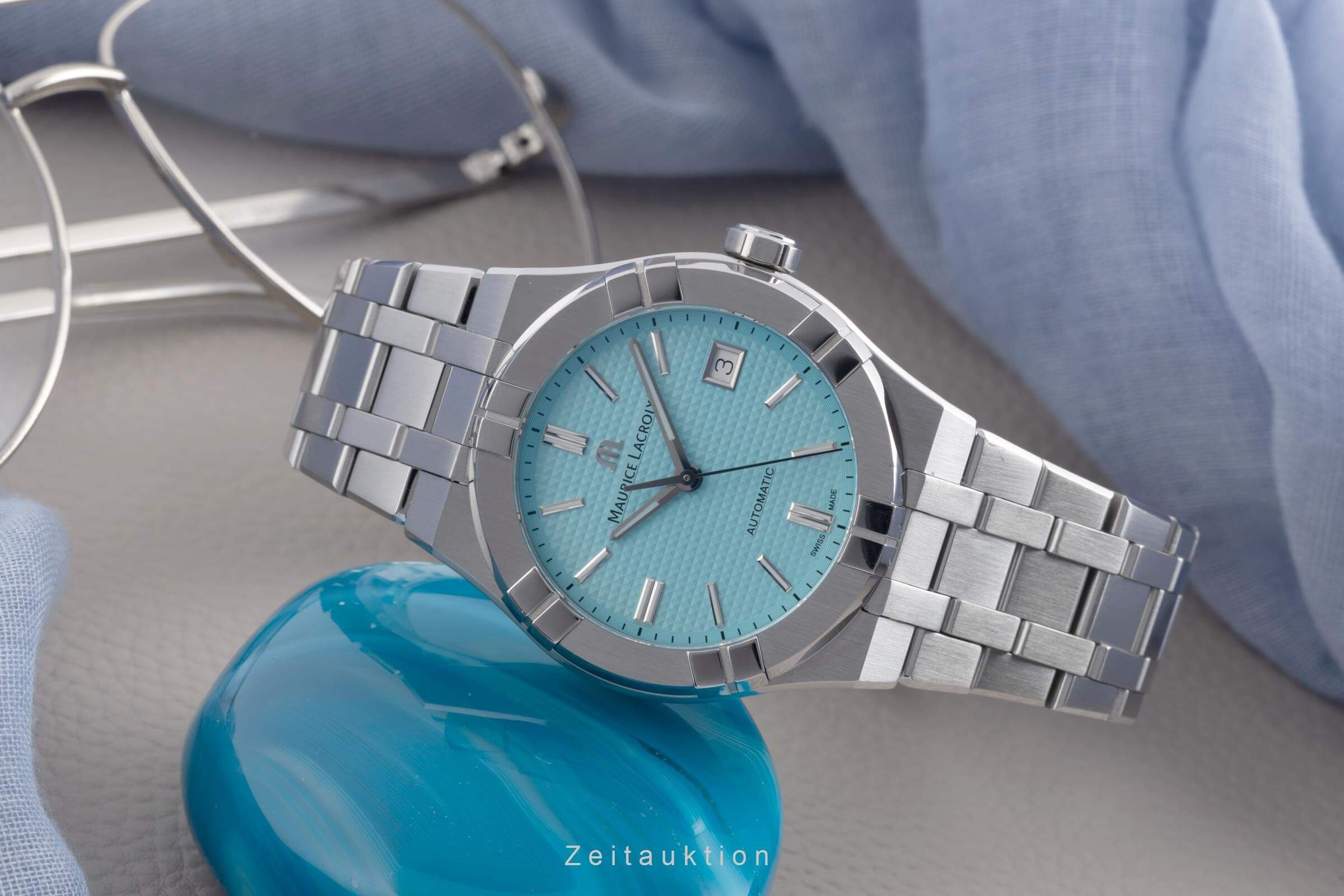 Maurice Lacroix Aikon steel automatic men's watch AI6007-SS00F-431-C	 LP: 2700EUR  [2502133] - Image 3