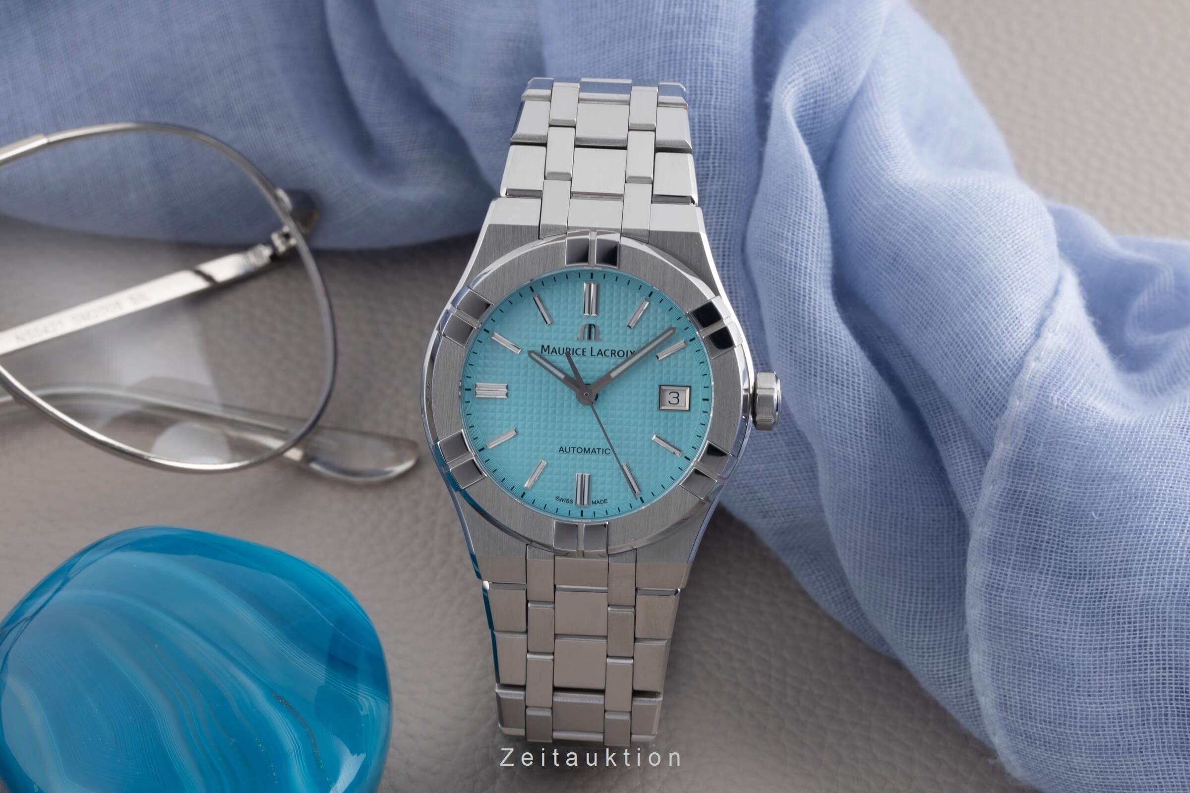 Maurice Lacroix Aikon steel automatic men's watch AI6007-SS00F-431-C	 LP: 2700EUR  [2502133] - Image 4