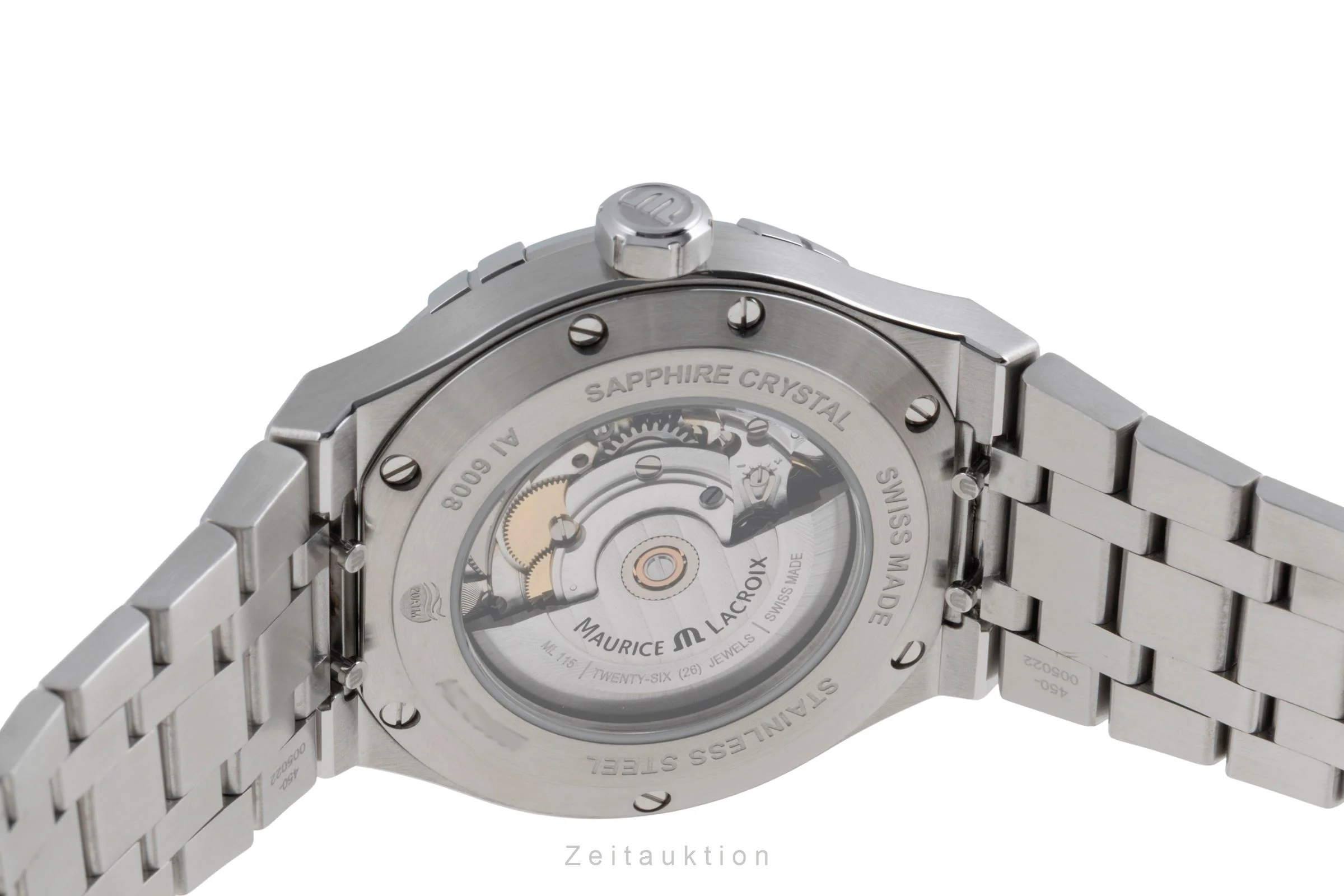Maurice Lacroix Aikon steel automatic men's watch AI6008-SS0002-430 LP: 2250EUR  [2503330] - Image 11