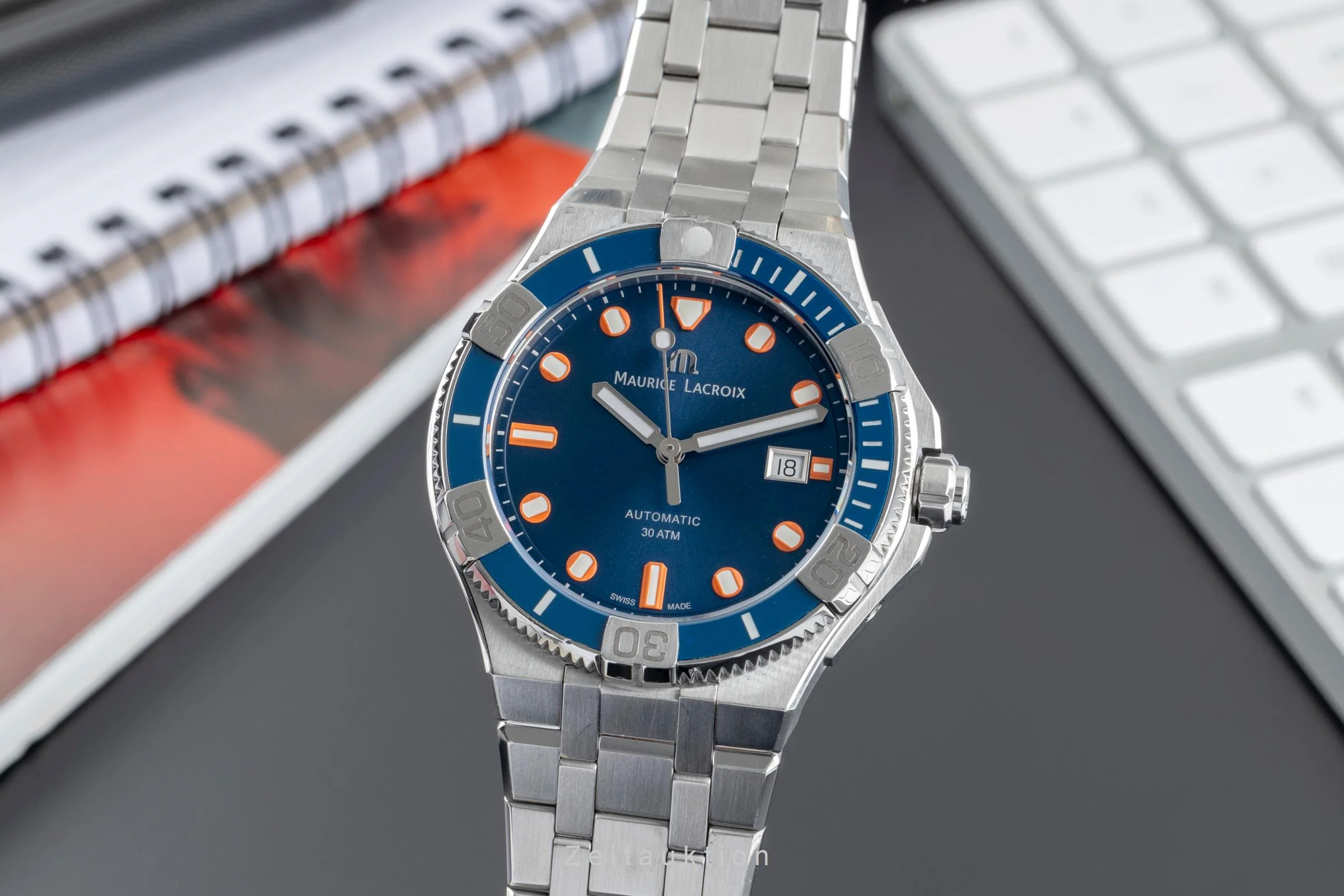 Maurice Lacroix Aikon steel automatic men's watch AI6058-SS002-431 Limited  [2504192] - Image 2