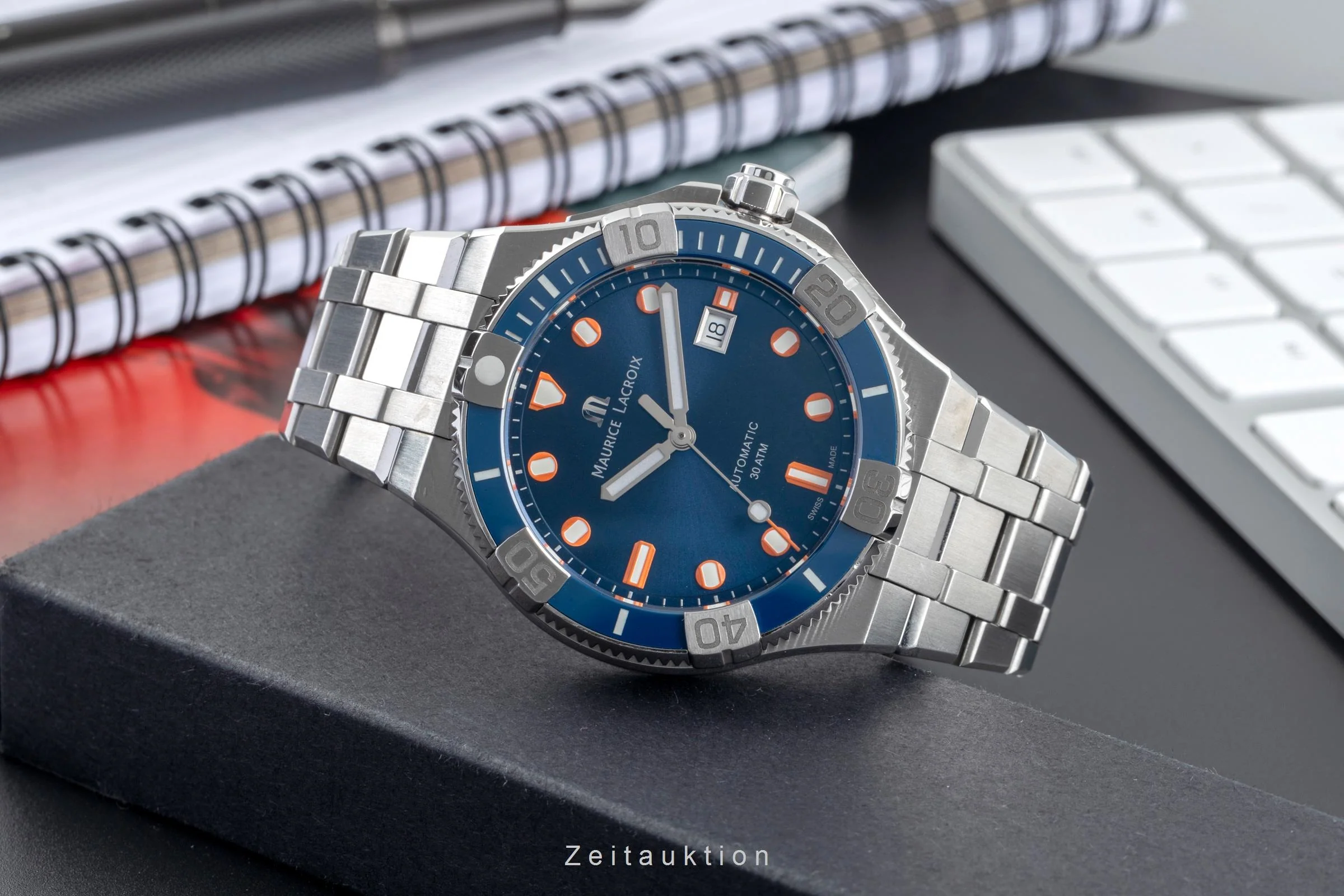 Maurice Lacroix Aikon steel automatic men's watch AI6058-SS002-431 Limited  [2504192] - Image 3