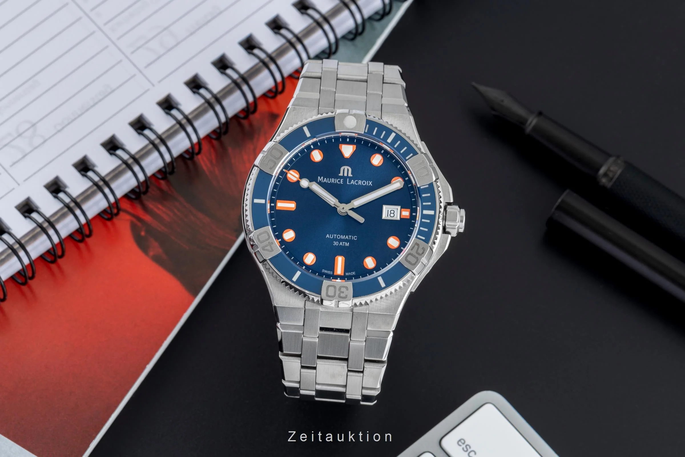 Maurice Lacroix Aikon steel automatic men's watch AI6058-SS002-431 Limited  [2504192] - Image 4