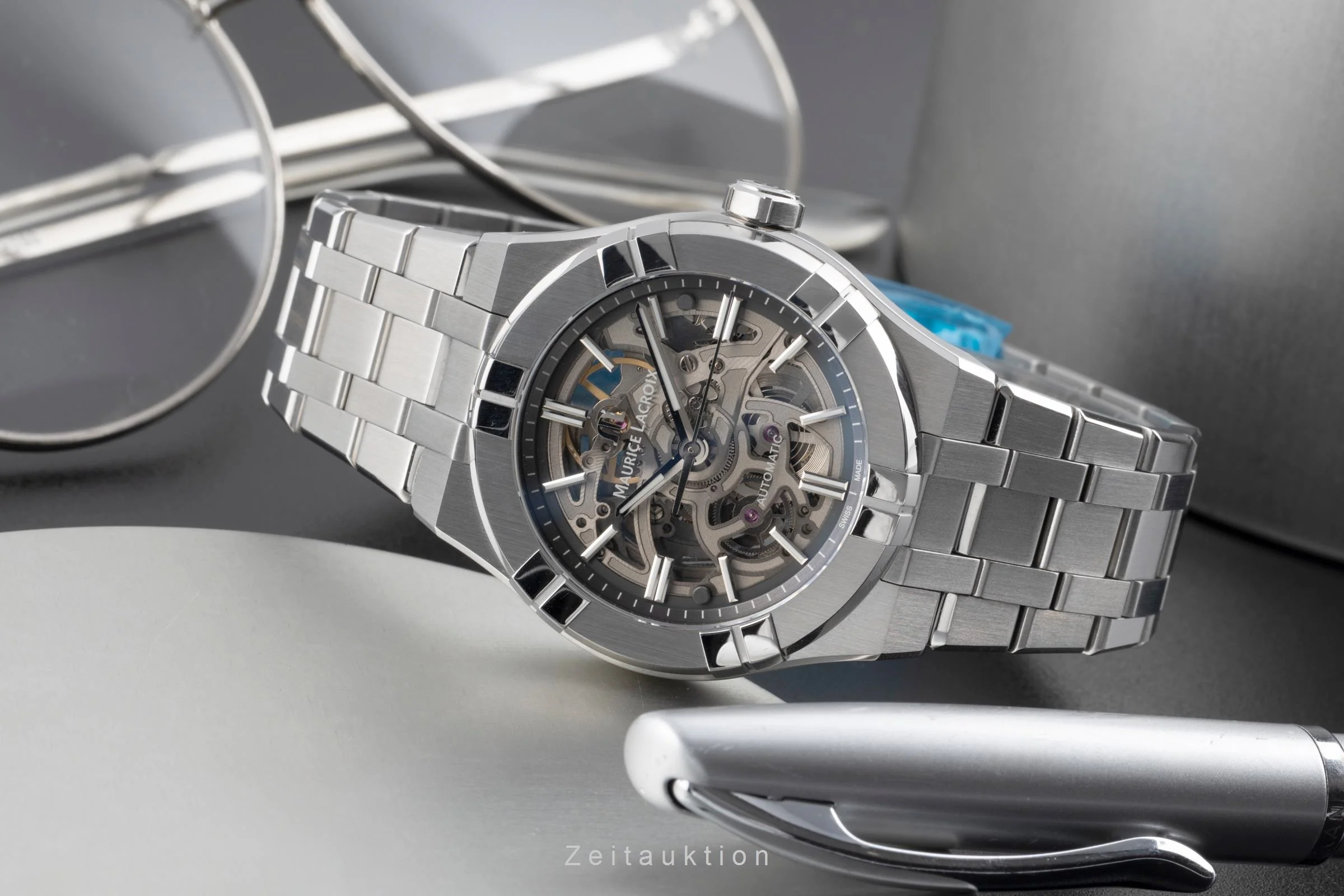 Maurice Lacroix Aikon steel automatic men's watch Al6007-SS002-030-1	 LP: 3600EUR  [2504980] - Image 3