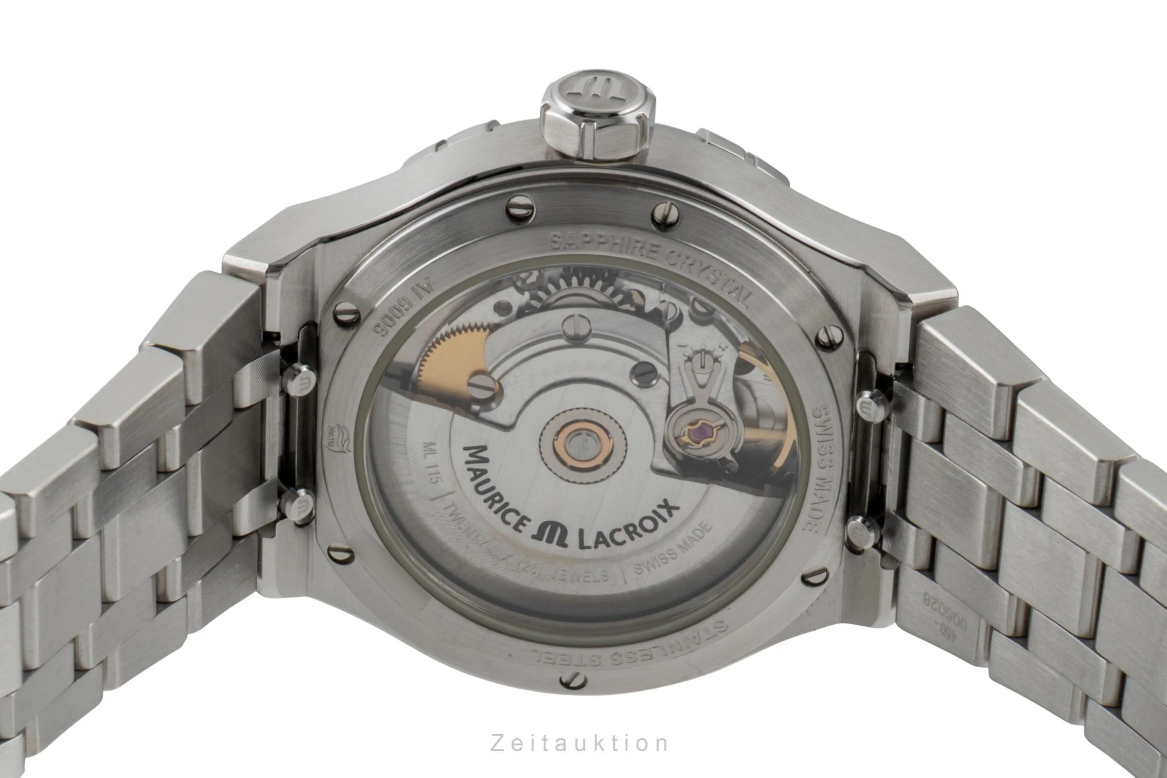 Maurice Lacroix Aikon steel automatic women's watch AI6006-SS002-450-1 LP: 2300EUR  [2601053] - Image 12