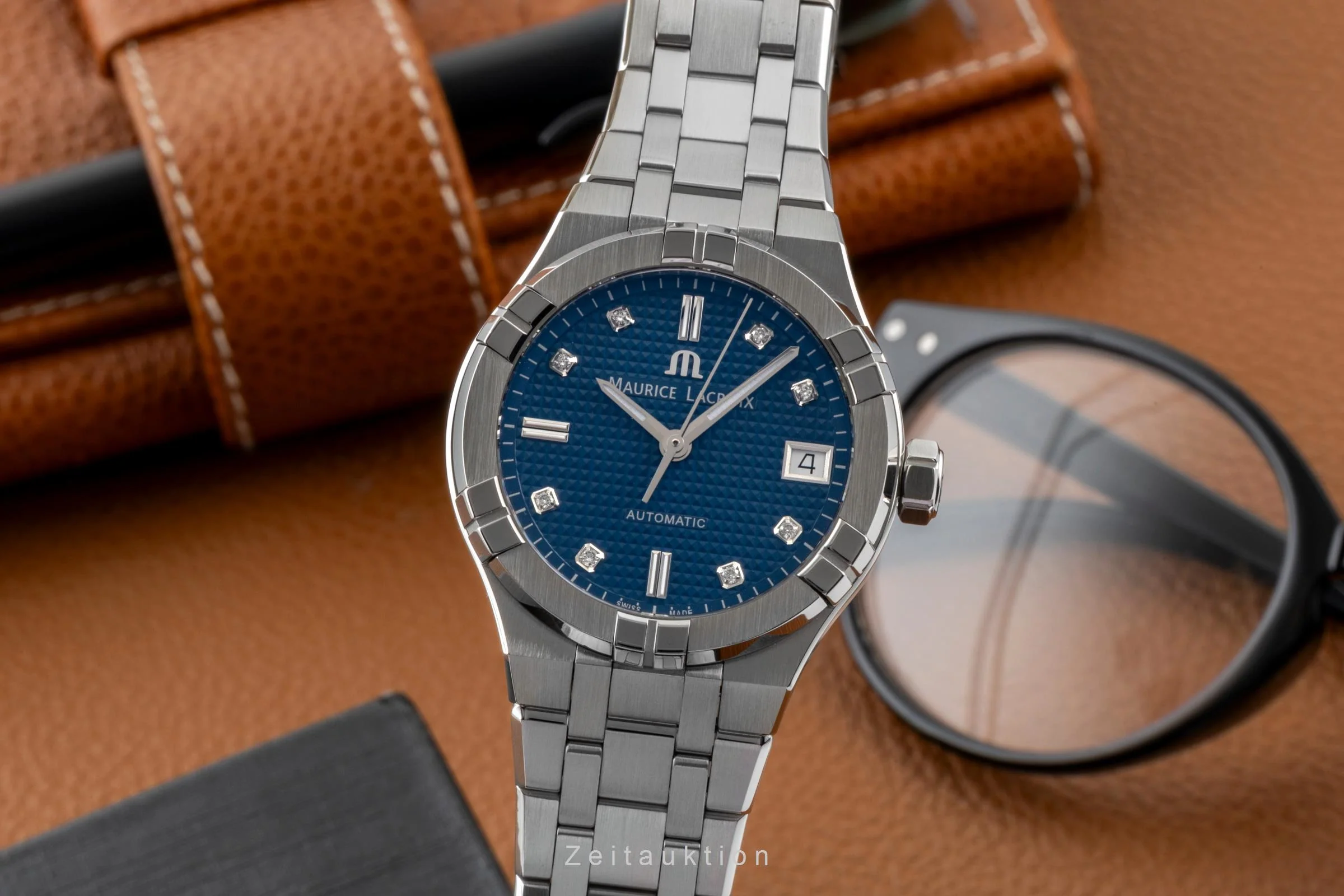 Maurice Lacroix Aikon steel automatic women's watch AI6006-SS002-450-1 LP: 2300EUR  [2601053] - Image 2