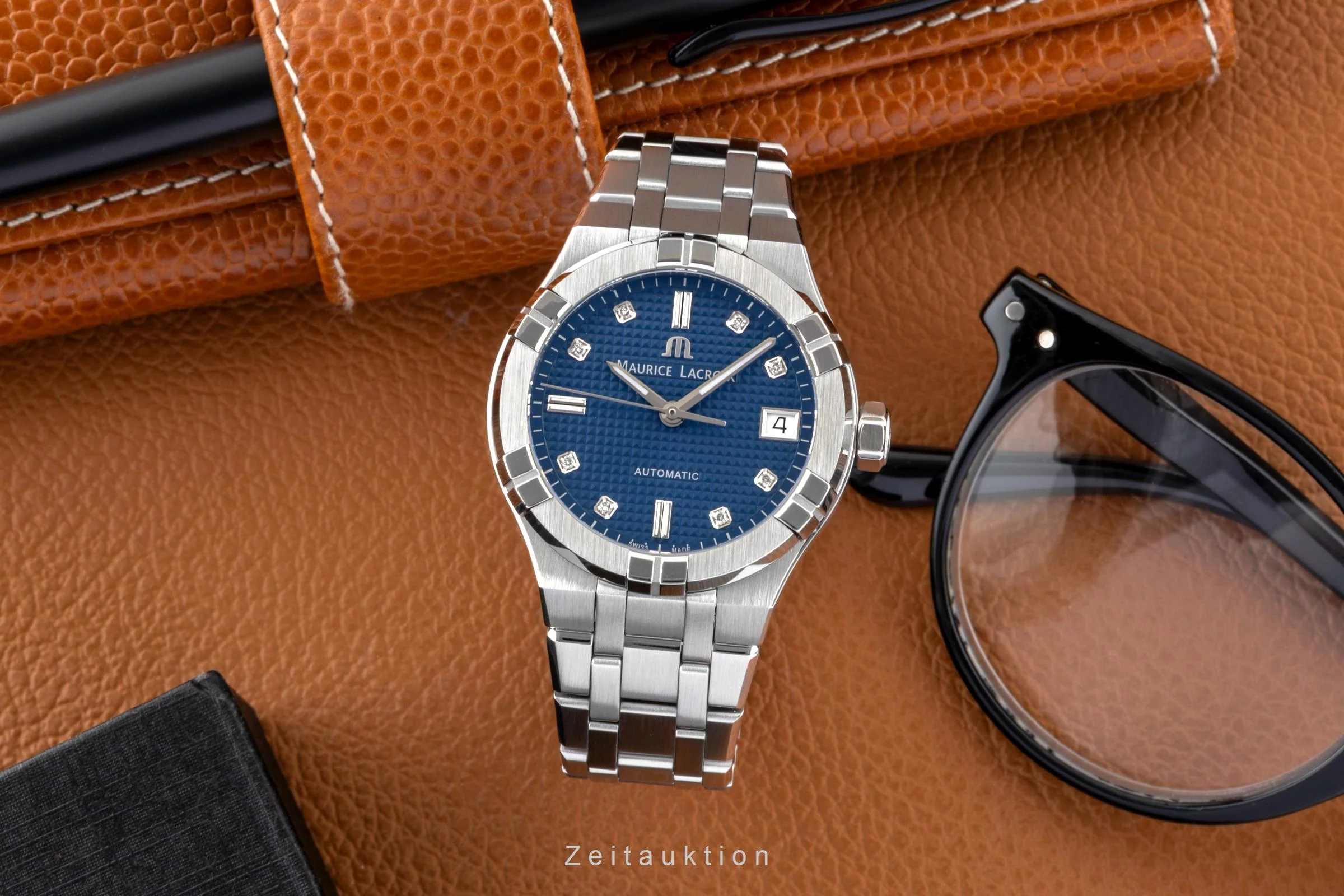 Maurice Lacroix Aikon steel automatic women's watch AI6006-SS002-450-1 LP: 2300EUR  [2601053] - Image 4
