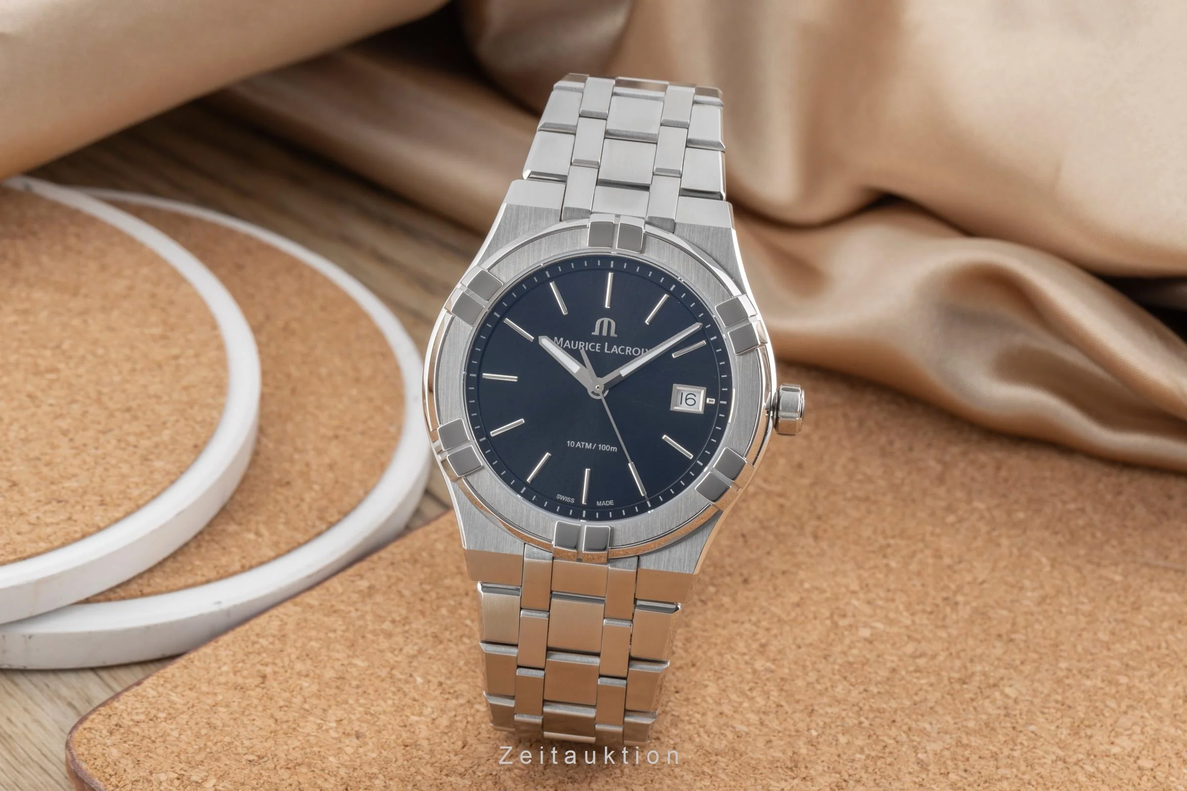 Maurice Lacroix Aikon steel quartz men's watch AI1108  [2503456] - Image 4