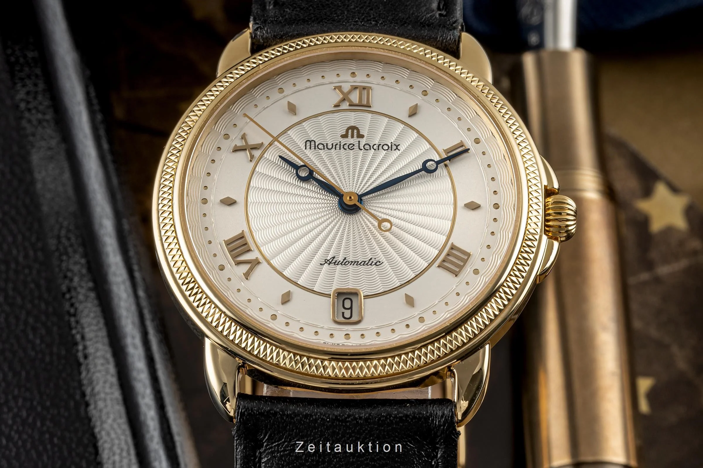 Maurice Lacroix Classic Serie 18 ct gold automatic men's watch 11609  [2304655] - Image 11