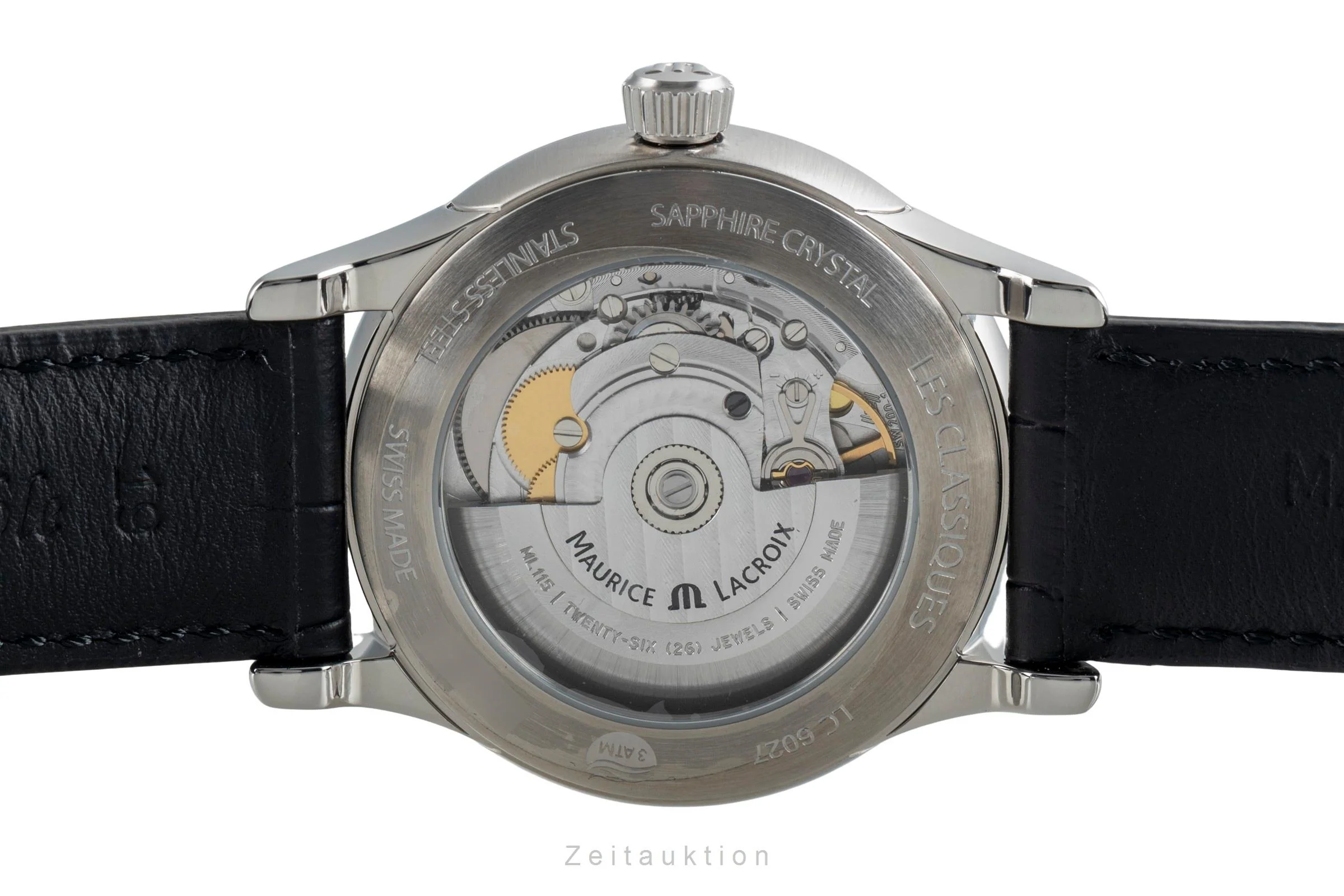 Maurice Lacroix Classic Serie steel automatic men's watch LC 6027  [2502589] - Image 11
