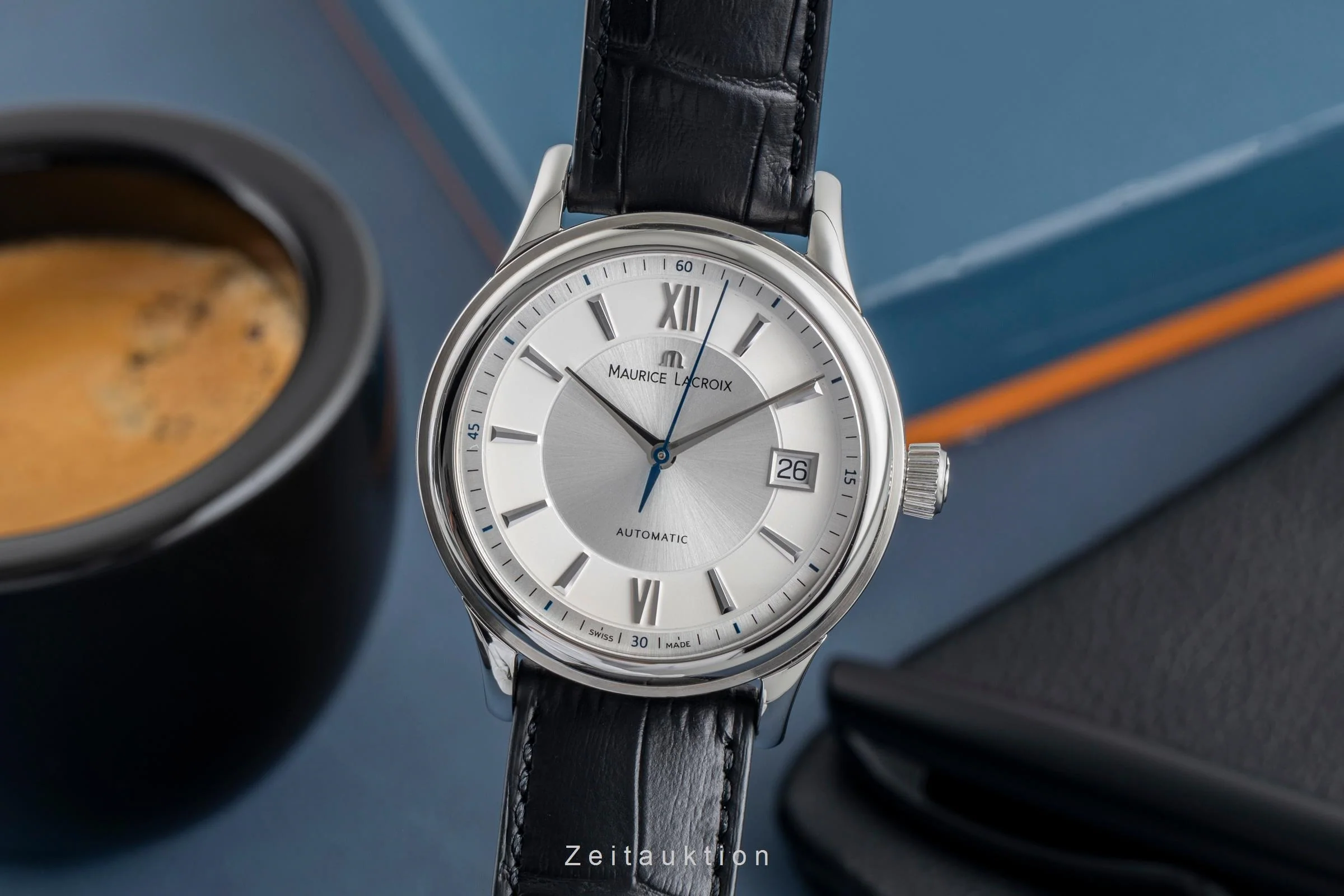 Maurice Lacroix Classic Serie steel automatic men's watch LC 6027  [2502589] - Image 2