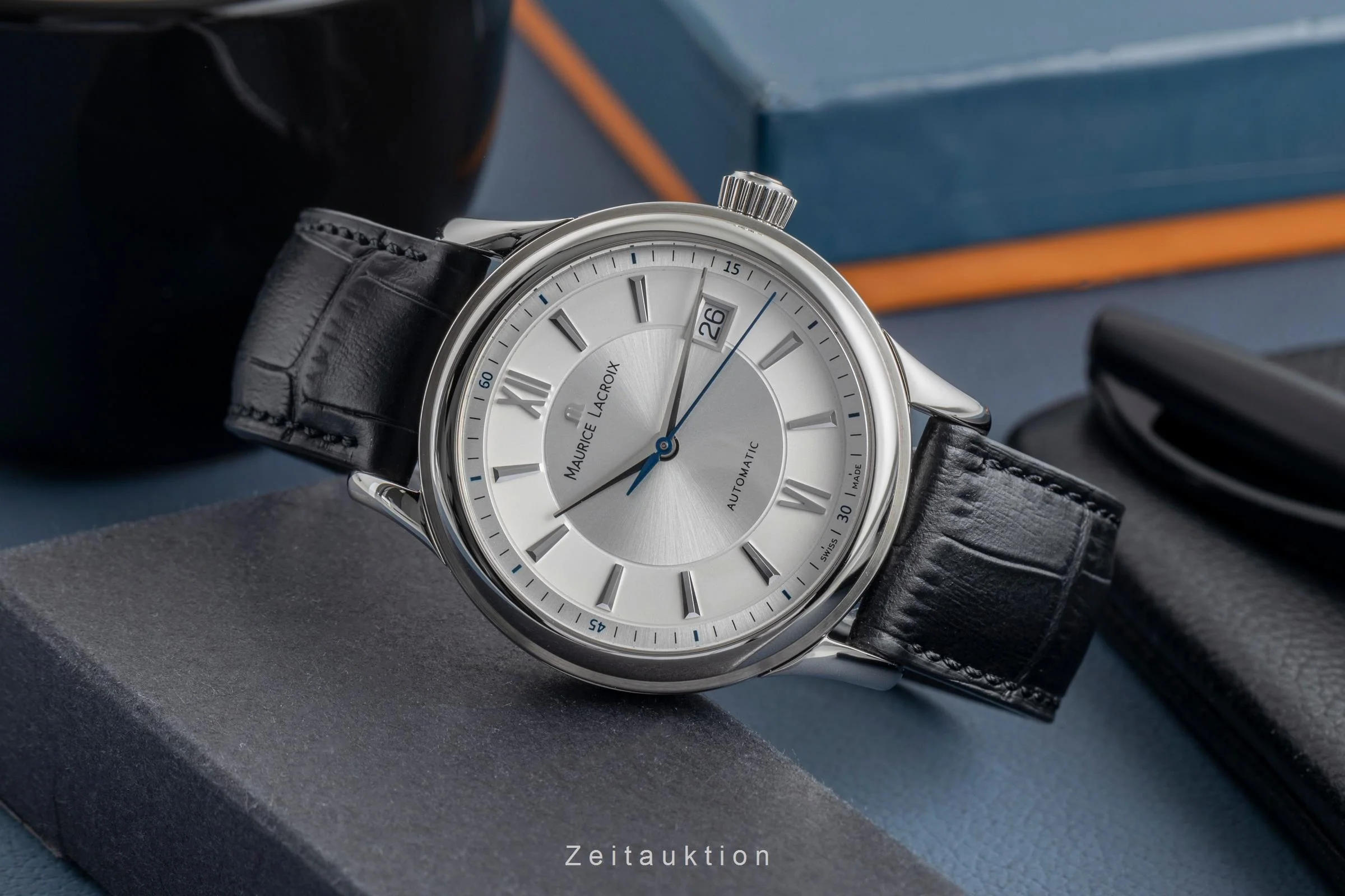 Maurice Lacroix Classic Serie steel automatic men's watch LC 6027  [2502589] - Image 3
