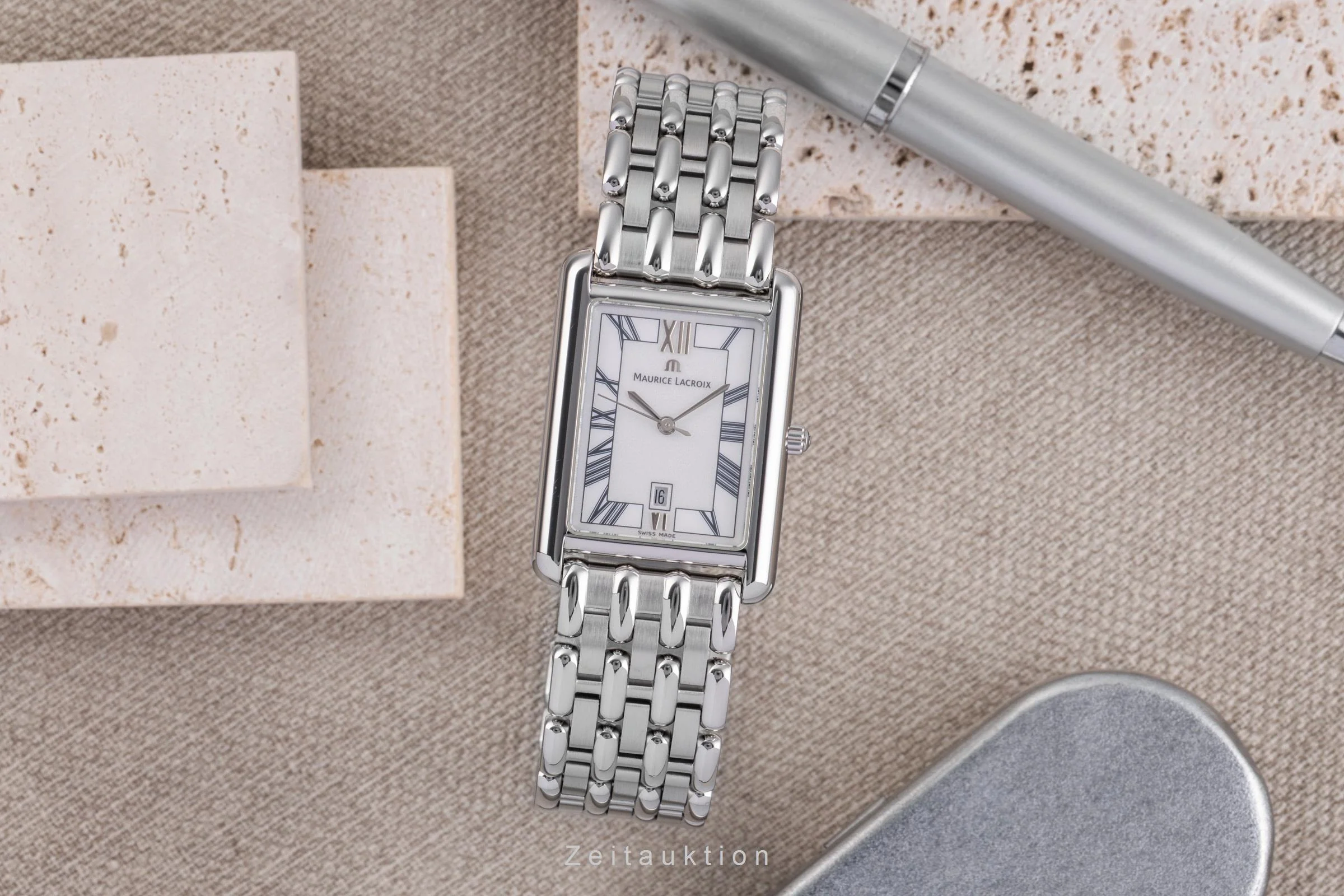 Maurice Lacroix Classic Serie steel quartz women's watch LC2016  [2504567] - Image 4
