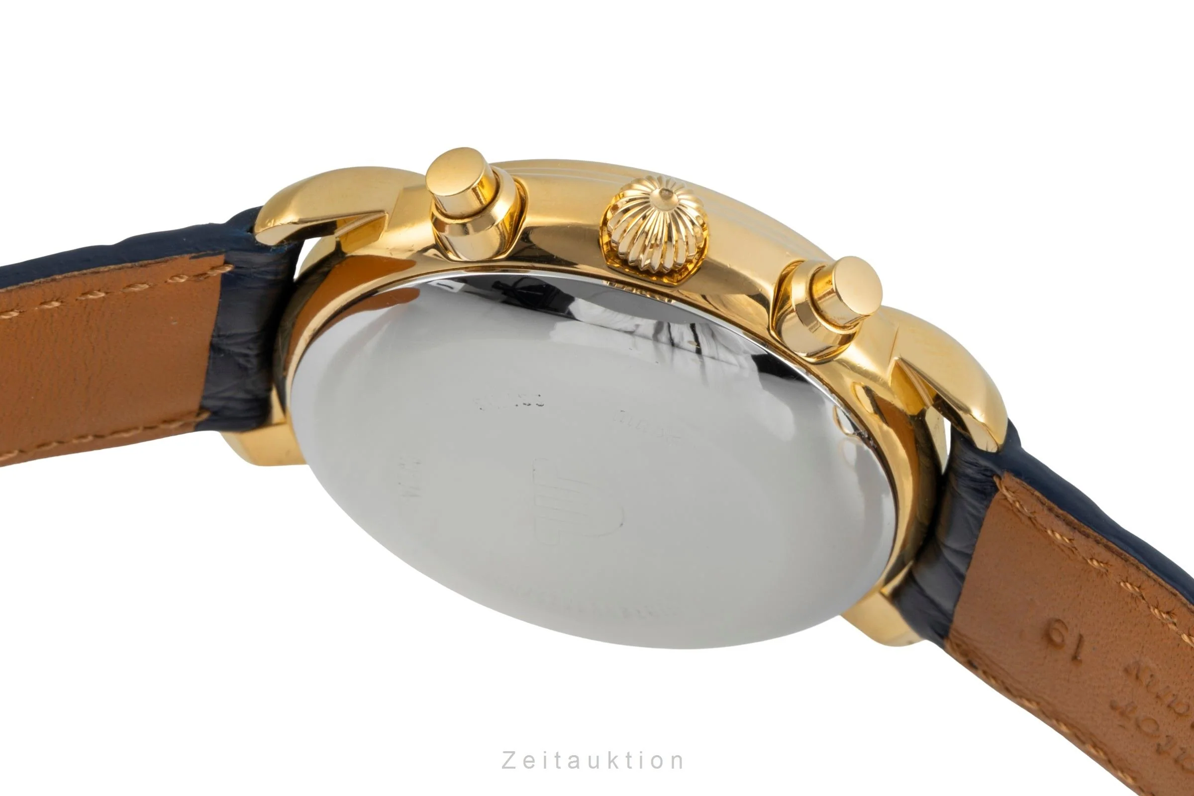 Maurice Lacroix Croneo chronograph gilt-brass automatic men's watch 03274  [2506222] - Image 12