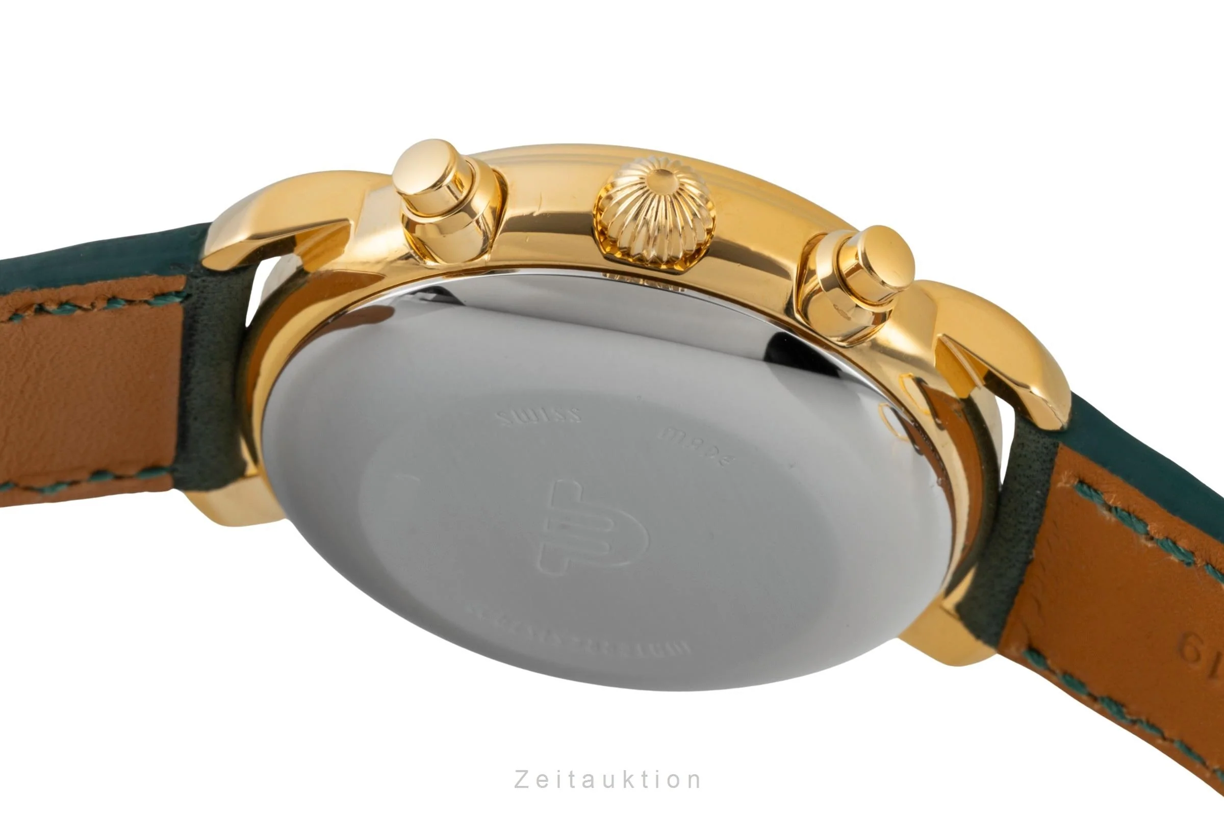 Maurice Lacroix Croneo chronograph gilt-brass automatic men's watch 03274-4311  [2600226] - Image 11