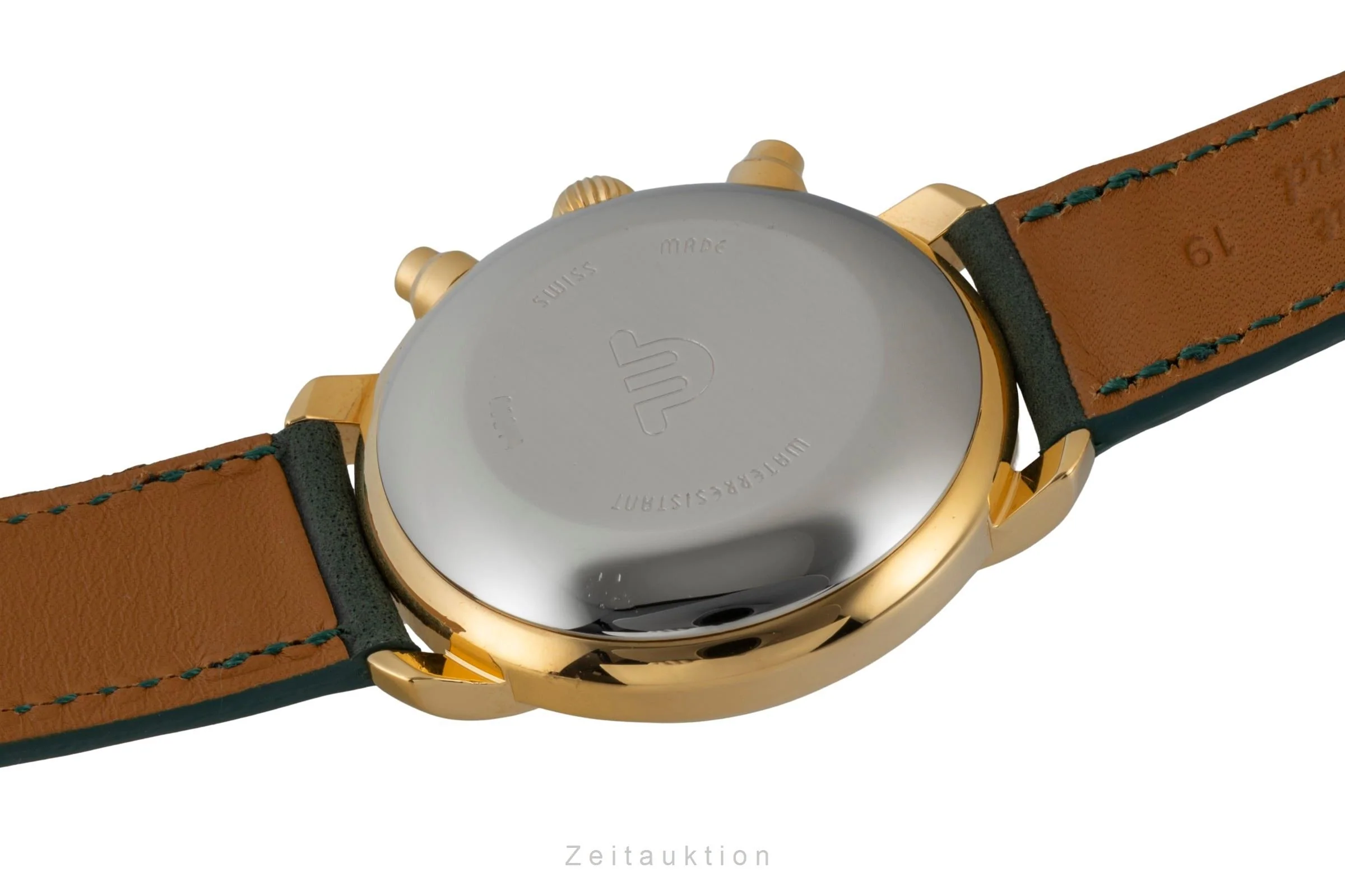 Maurice Lacroix Croneo chronograph gilt-brass automatic men's watch 03274-4311  [2600226] - Image 12