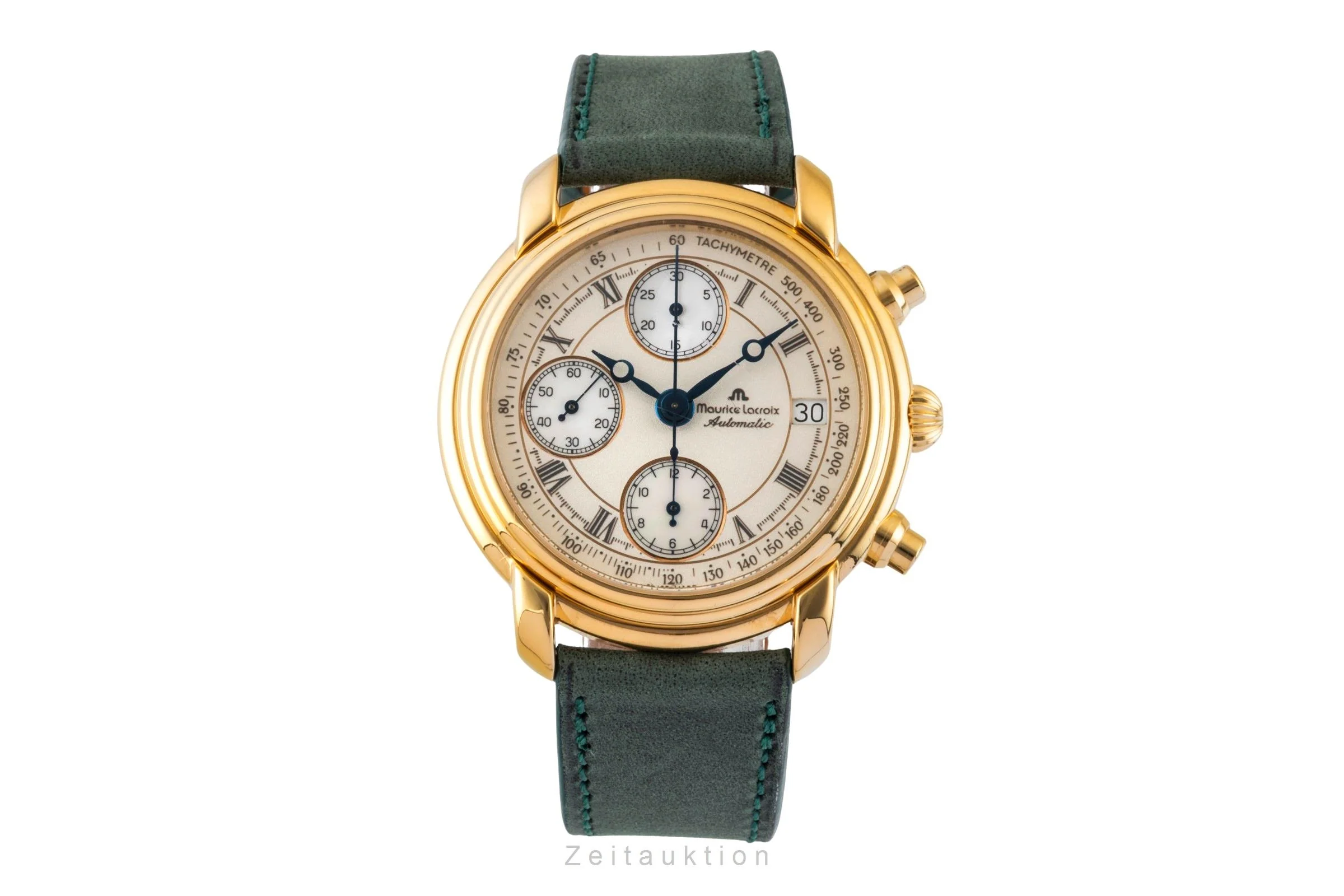 Maurice Lacroix Croneo chronograph gilt-brass automatic men's watch 03274-4311  [2600226] - Image 5